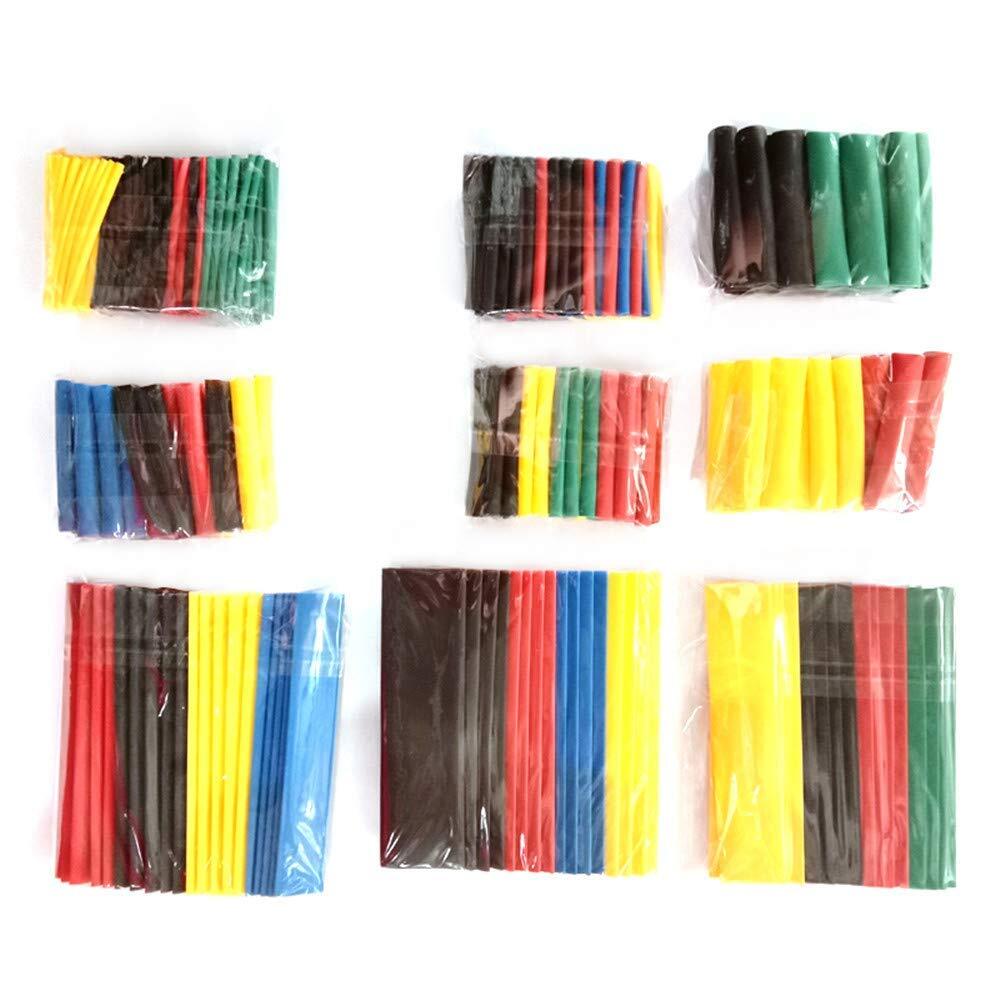 164pcs Multicolor Heat Shrink Tubing Electrical Wire Insulation Cable Sleeve Kit