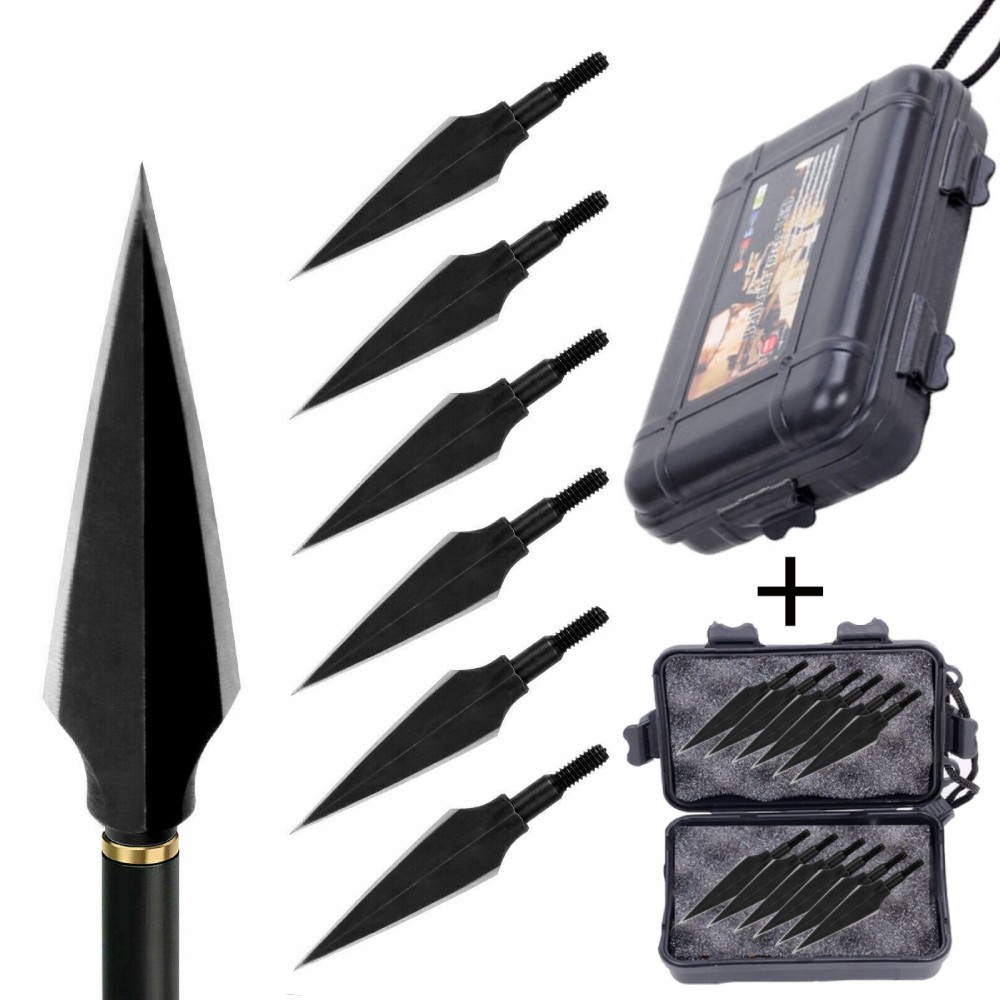 12Pcs 150 Grain 2 Blade Broadheads Arrowhead for Compound Bow Crossbow Hunting