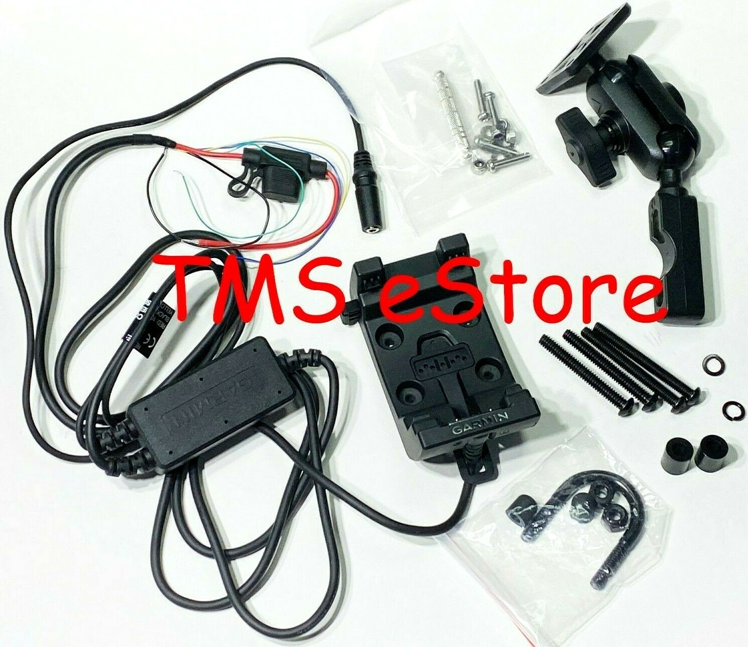 Garmin Montana 700 i GPS Bracket w/Audio Power Cable/ Handlebar Rugged Mount Kit