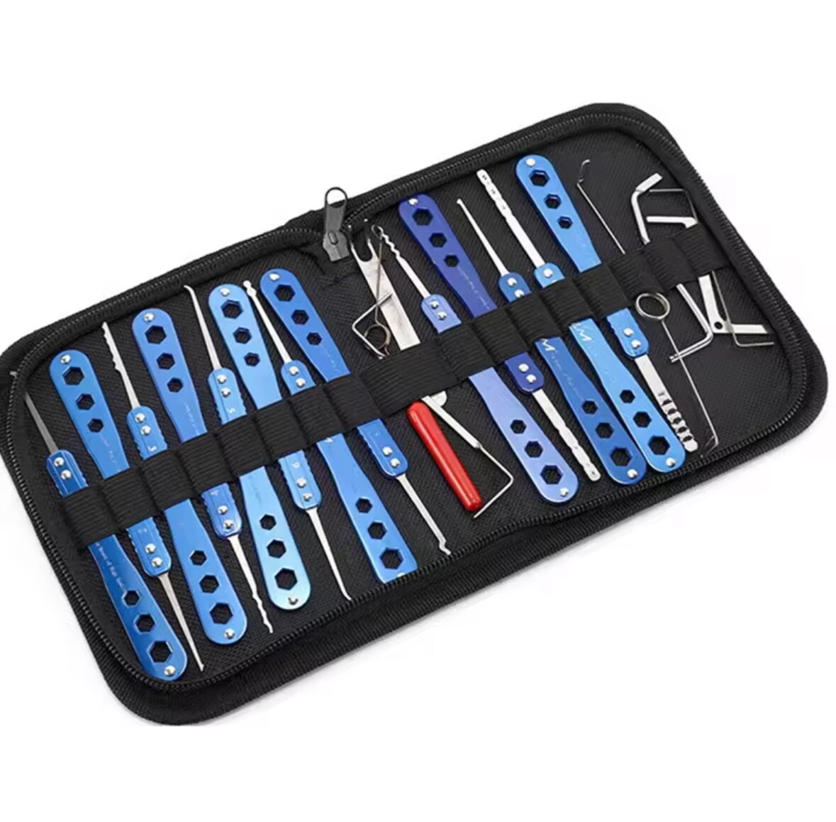 Broken Key Extractor Lock Pick Set 29pcs with Bag Repair Tool for Lock Cylinder