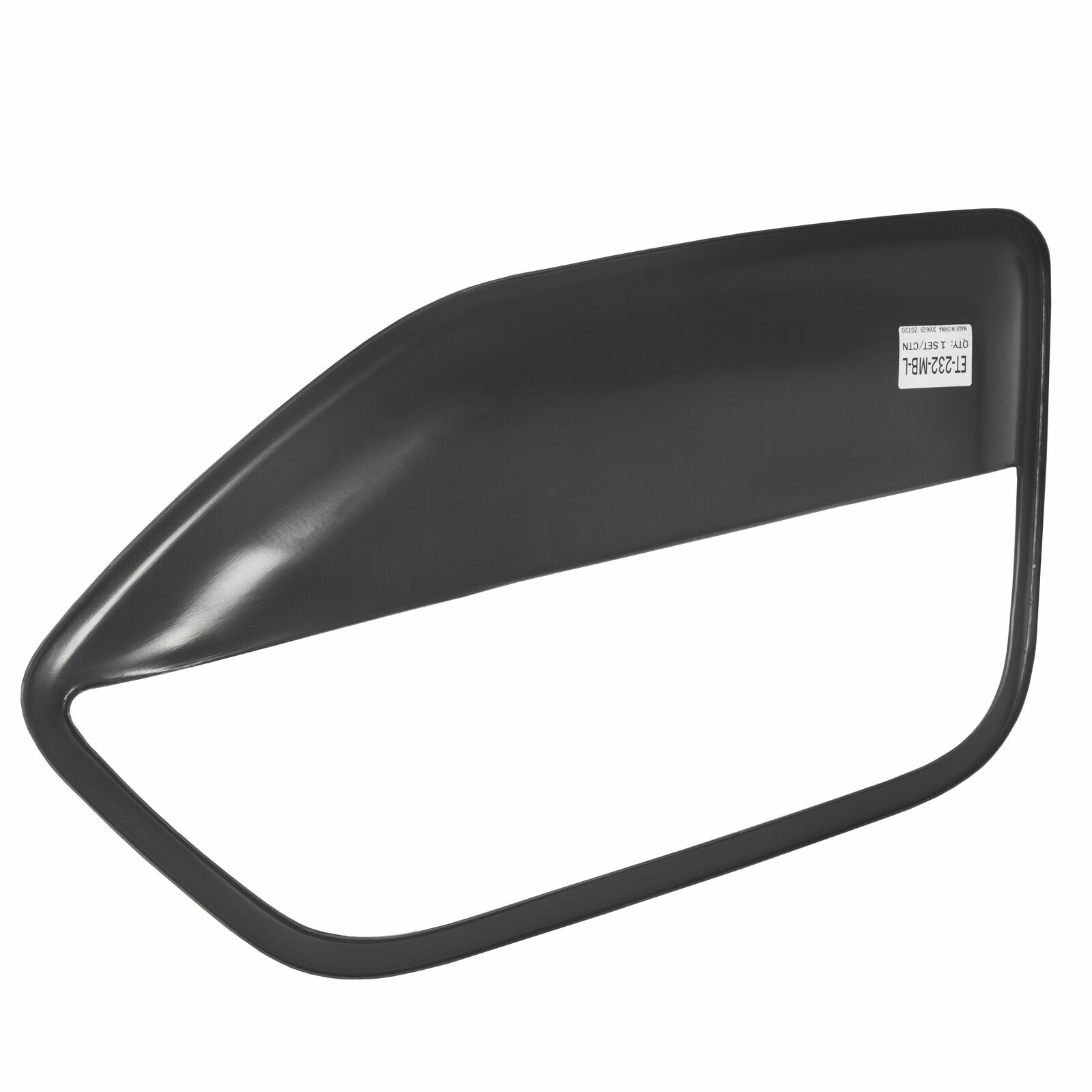 For 2005-2009 Ford Mustang Pair Interior Door Panel Insert Hard Cover Black