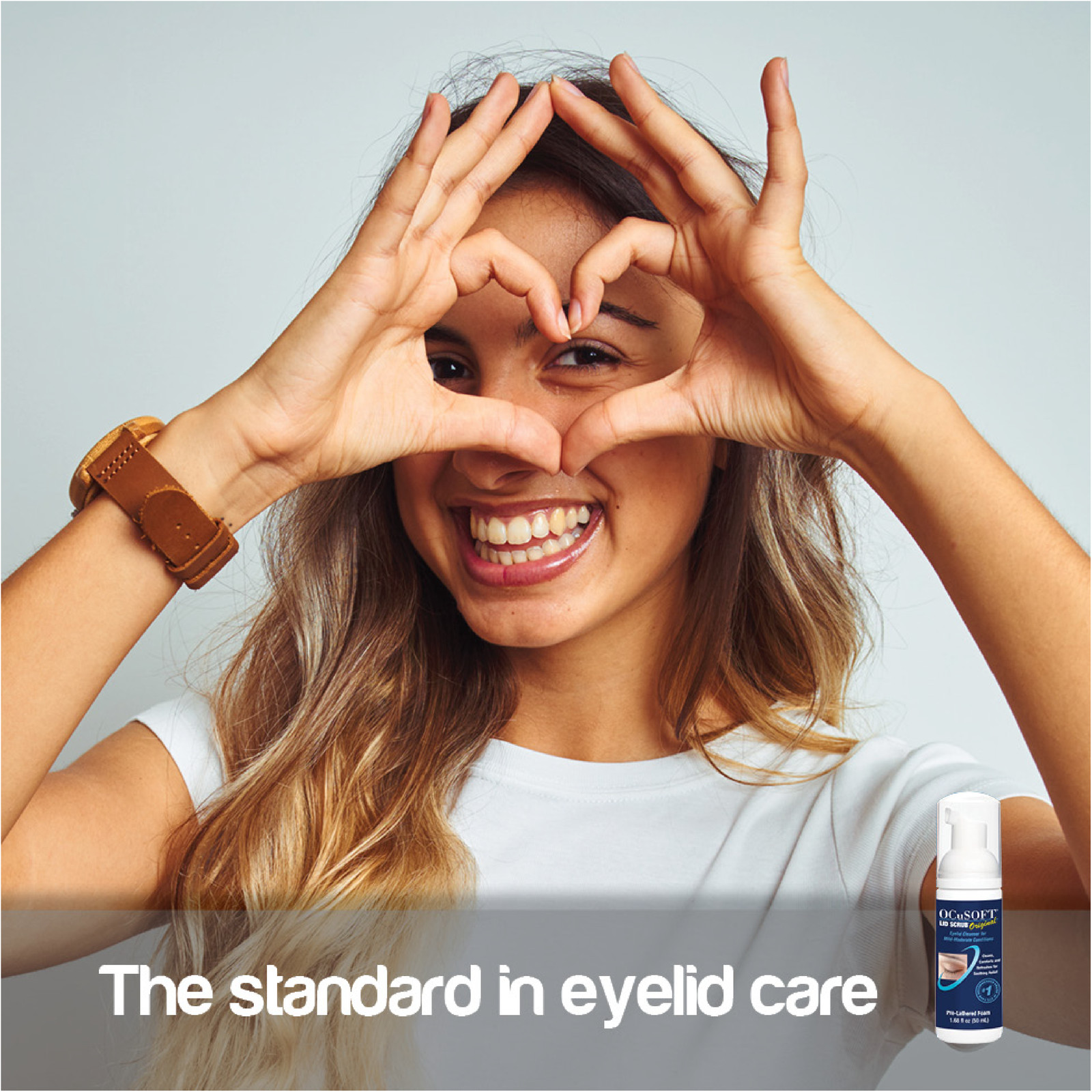 OCuSOFT Lid Scrub Original Foaming Mild Eyelid Cleanser 50 Milliters