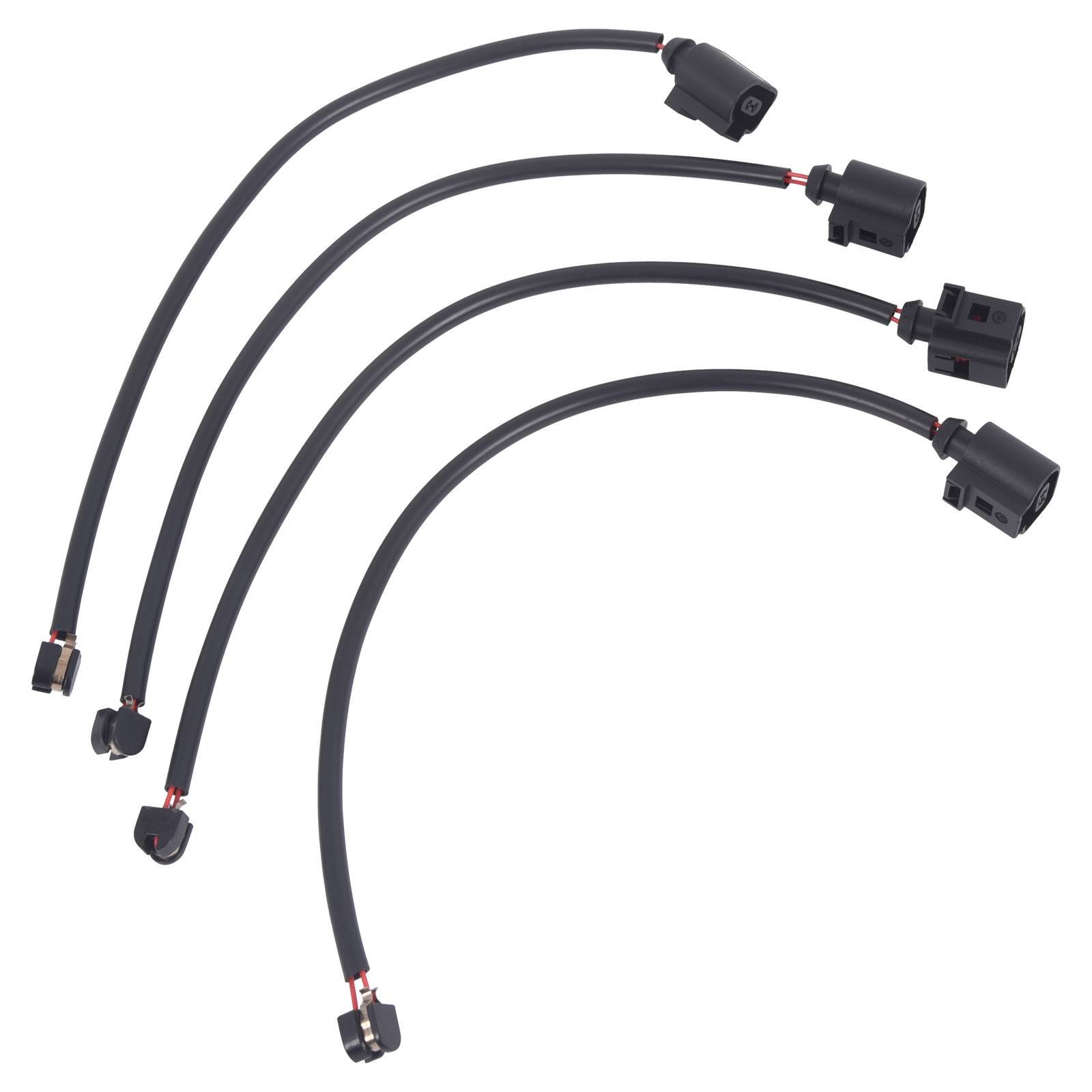 4Pcs Front LH & RH Brake Pad Wear Sensor Fits Volkswagen Touareg Porsche Cayenne