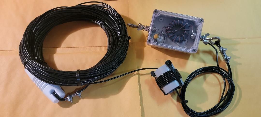 HF End Fed Dipole UJM-EFHW-40-10 200W 40-10m / NO TUNER NEEDED!! / 65 ft long