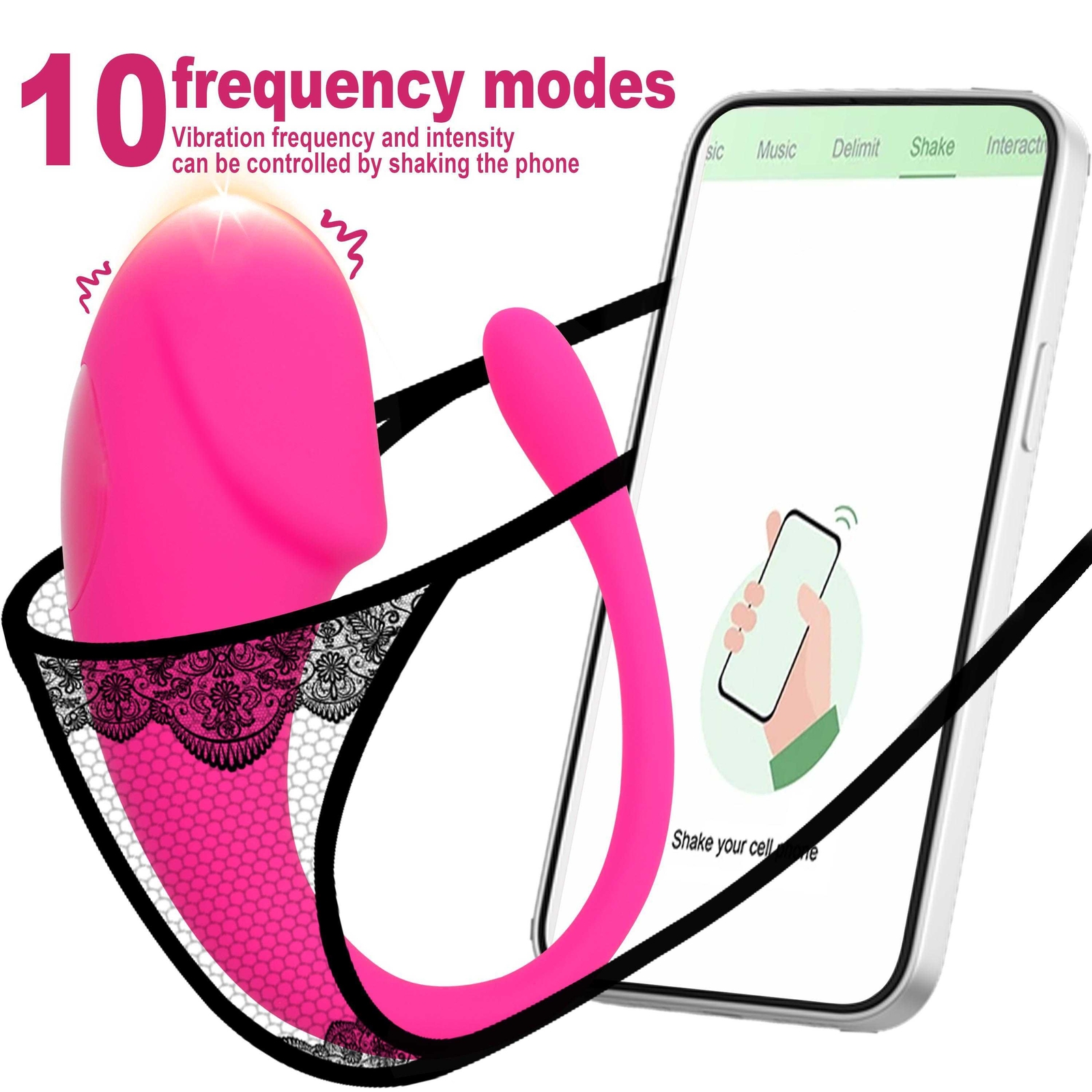 Wireless APP Remote Control Bullet Egg Vibrator G-Spot Dildo Sex Toys For Women