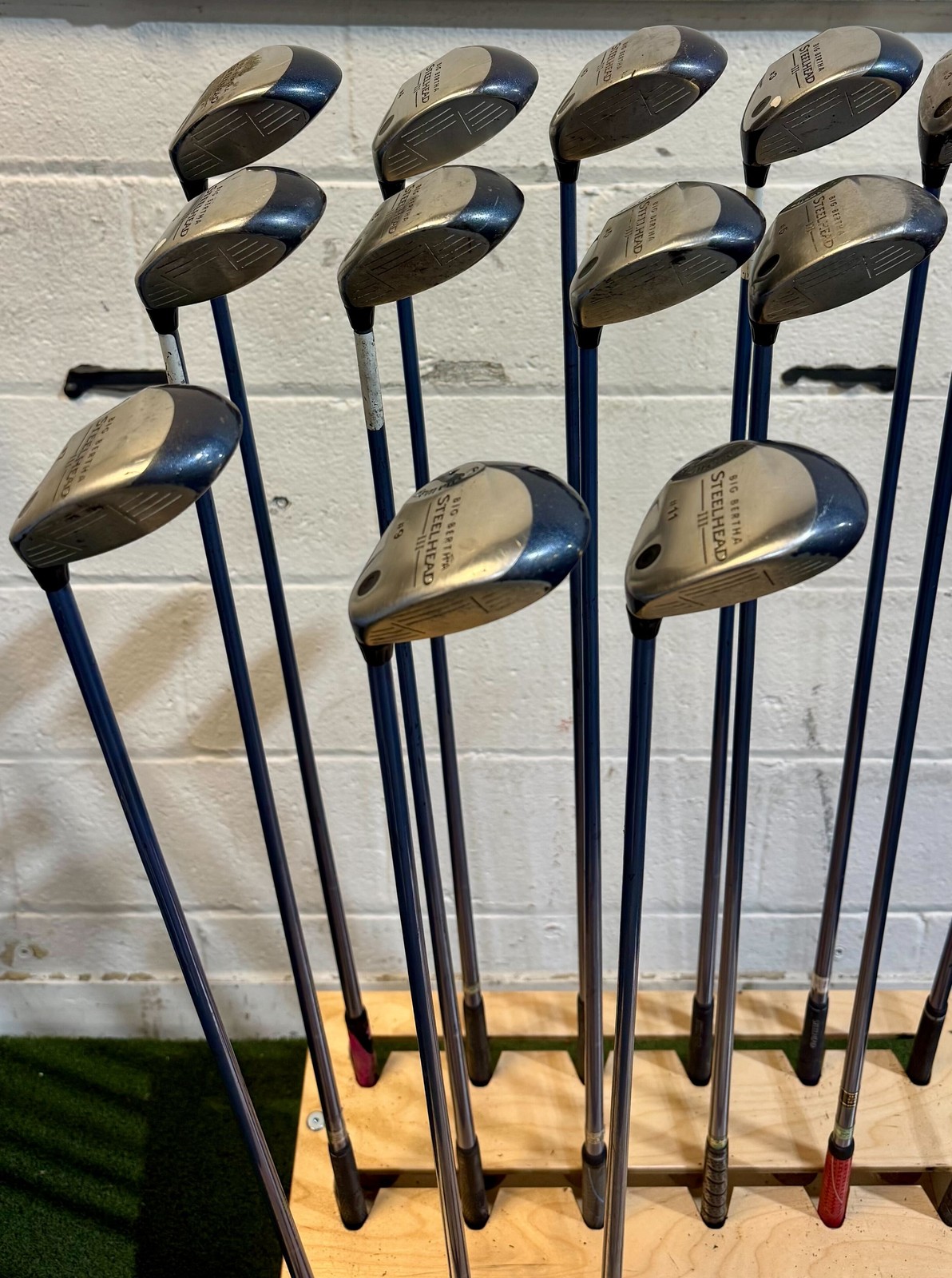 Wholesale Lot of 30 Golf Clubs - Callaway Steelhead III Woods - Ladies Flex
