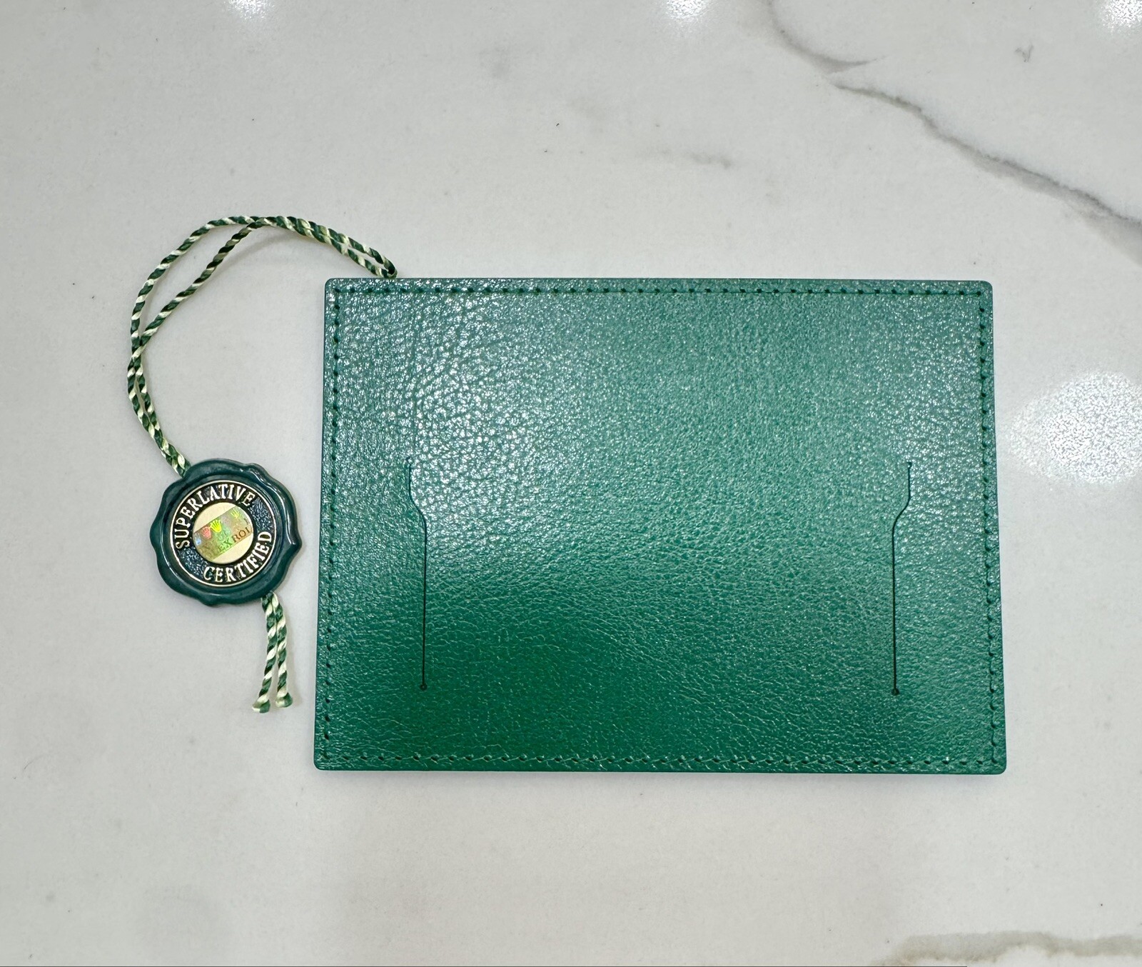 Genuine New Style Rolex Card Holder Guarantee Manual Booklet And Tag 2020 - NOW