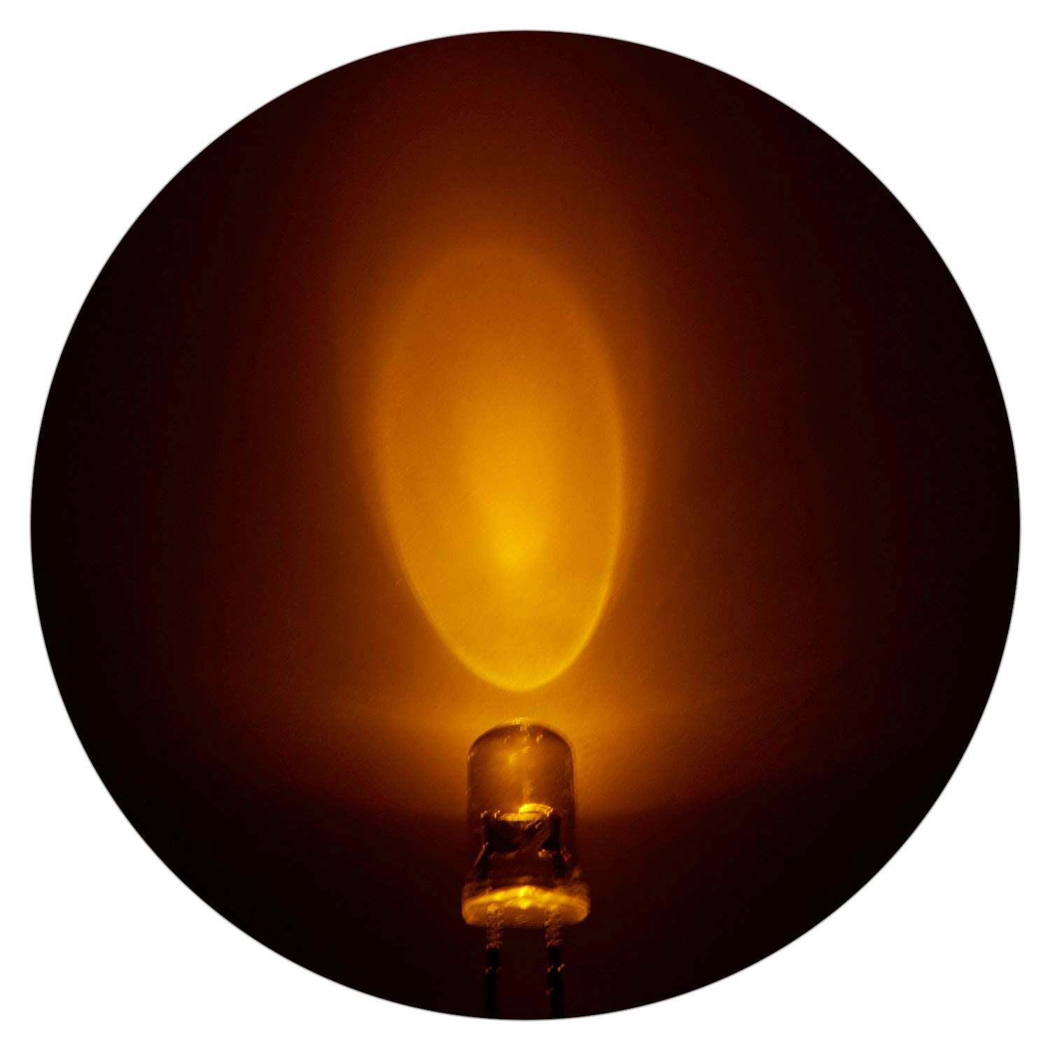 Pre-Wired LEDs ~ 3-12 Volt DC ~ Clear Lens ~ Choose Color and Size