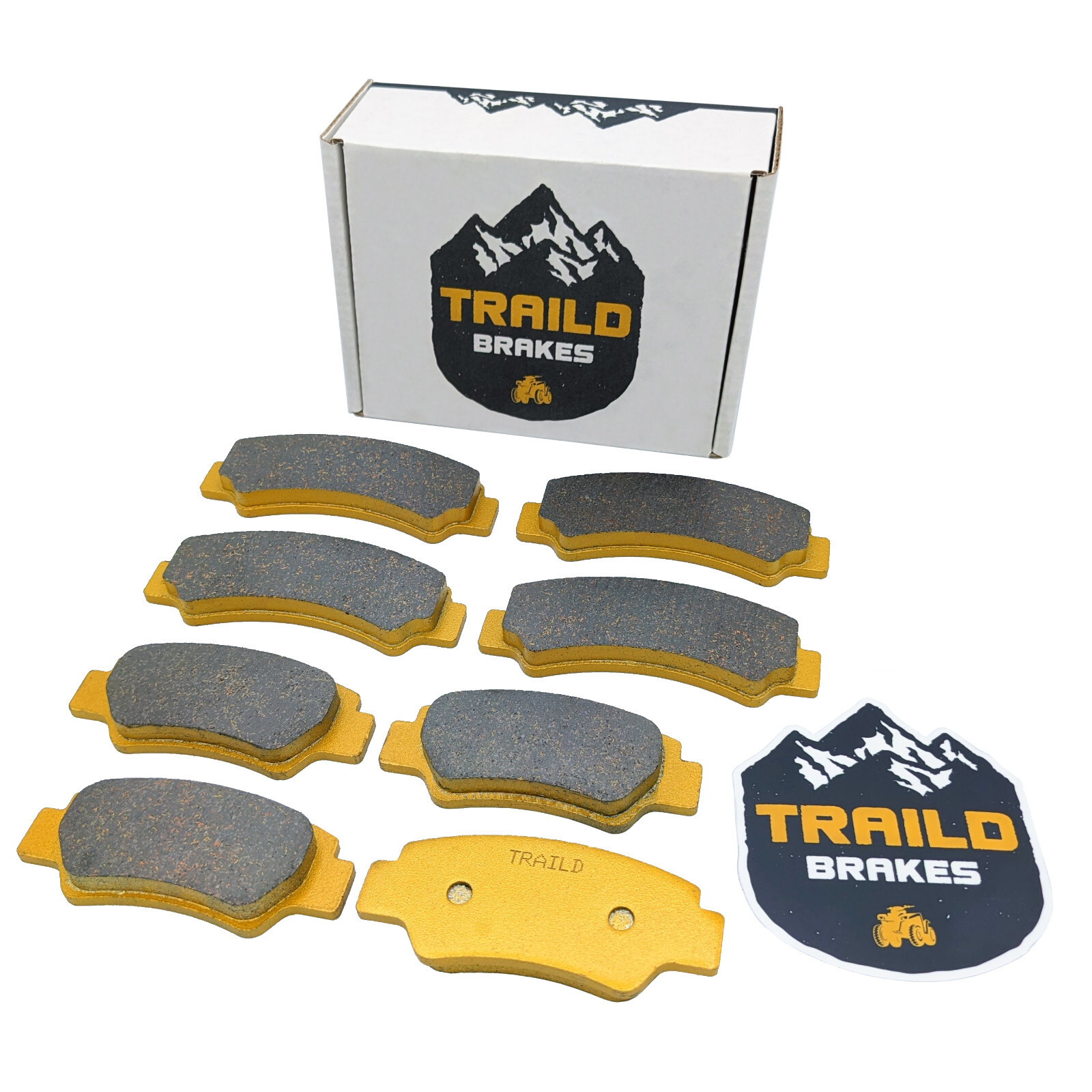 CF Moto CFORCE 600, 800, 1000 2019-2024 Ceramic Brake Pad Set Front & Rear