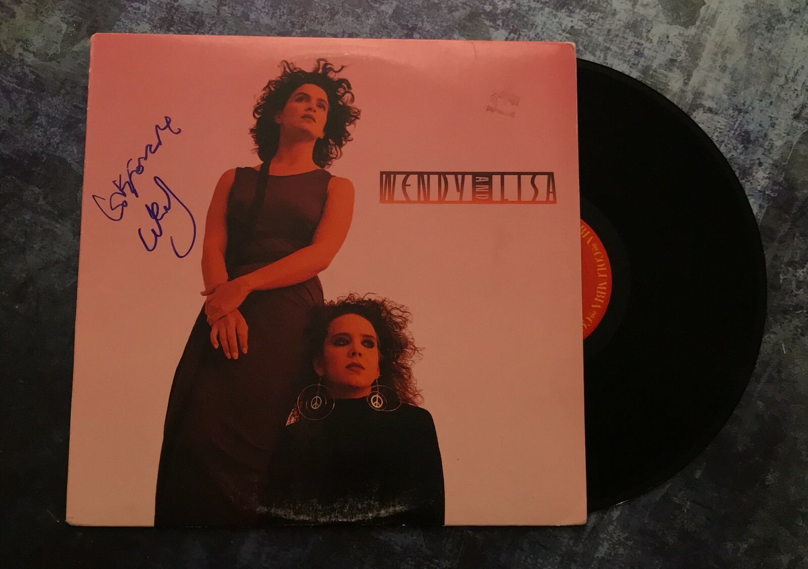 GFA The Revolution and Lisa * WENDY MELVOIN * Signed Record Album AD1 COA
