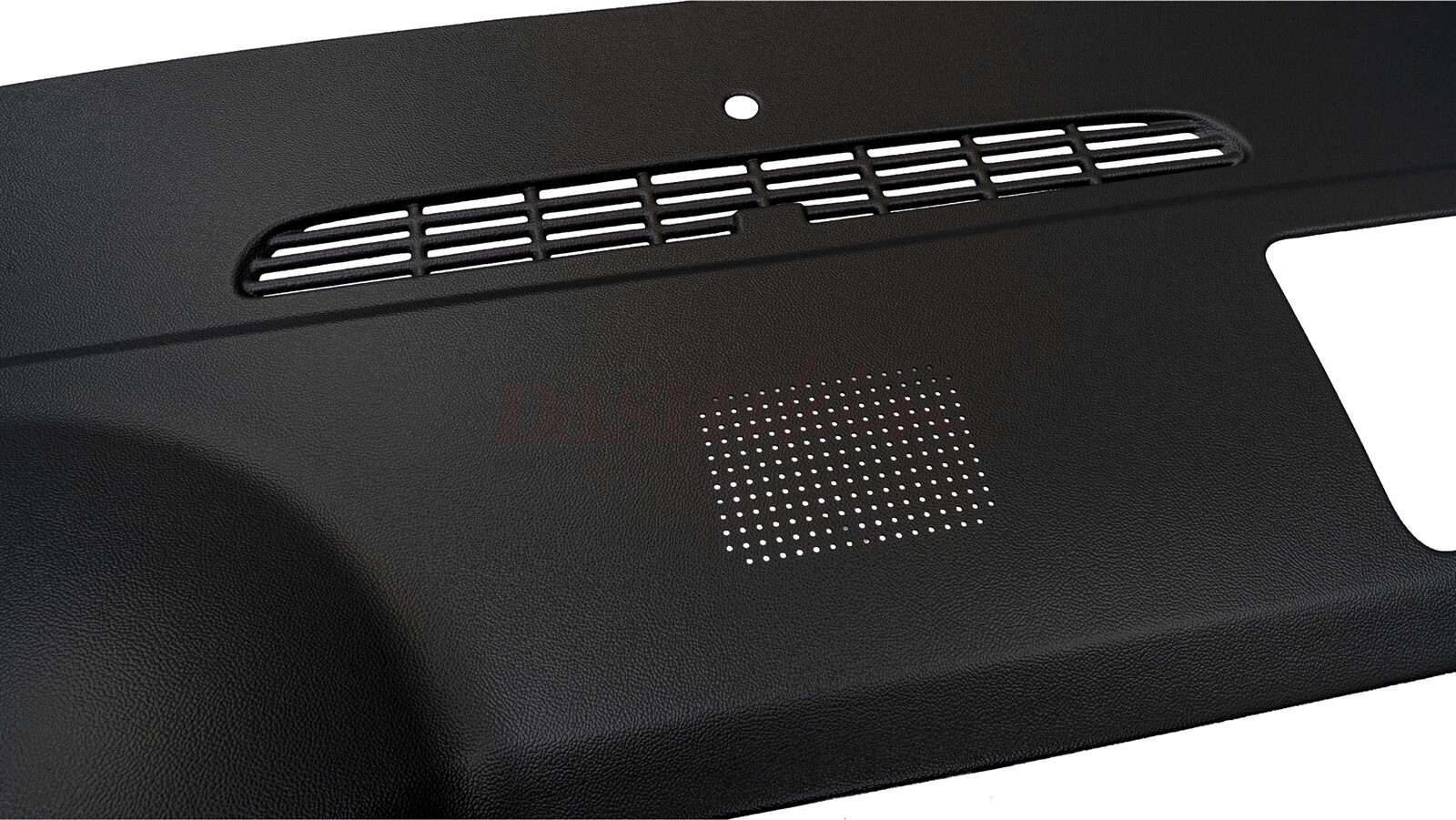 DashSkin Molded Dash Cover for 07-14 GM SUVs w/Center Speaker in Ebony Black