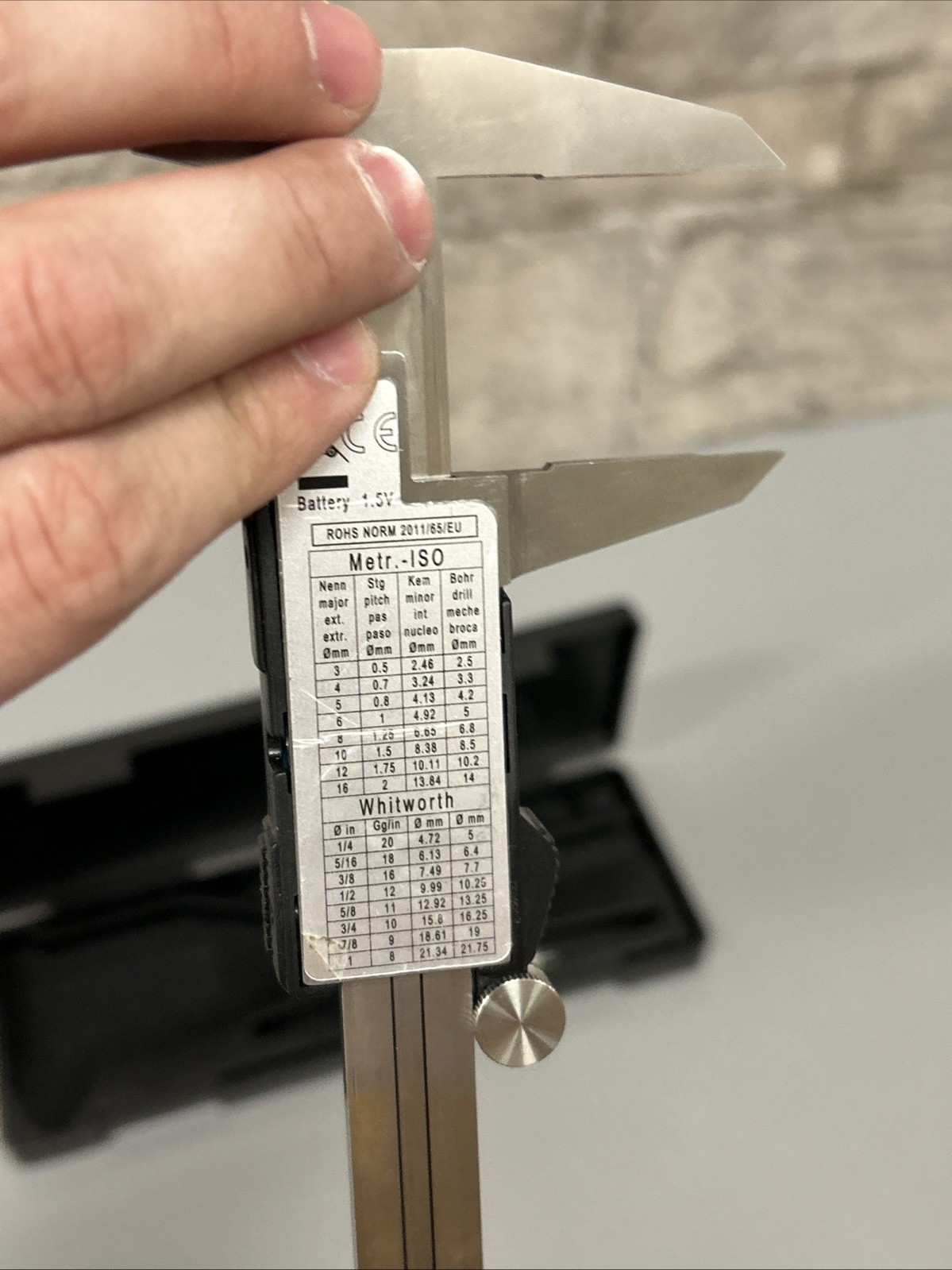 MATCO TOOLS 6"/150MM Electronic Digital Caliper DC601C w/ Original Case Tested