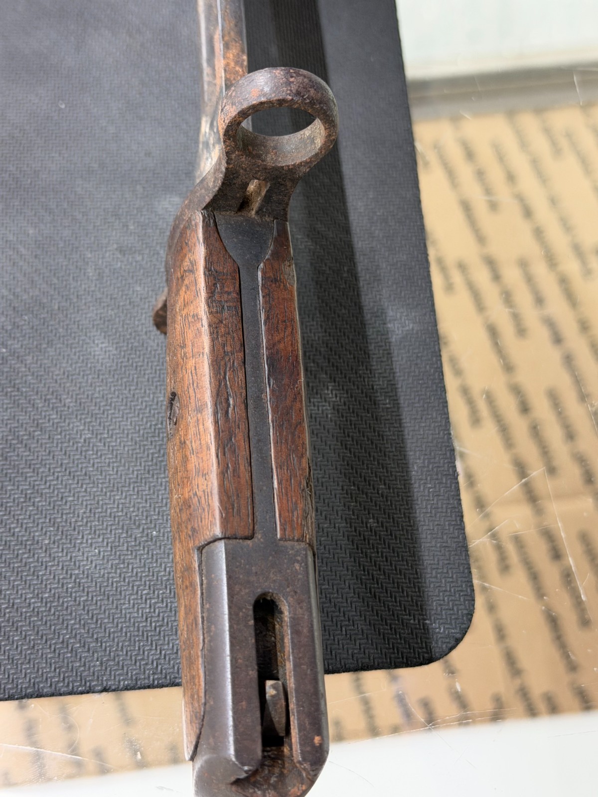 Vintage U.S. Bayonet – S.A. Springfield Armory 1917 – Collectible- Wood Handle