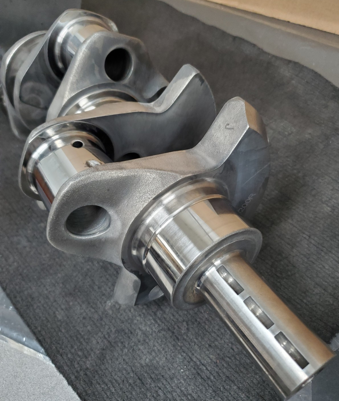 Scat 4-351C-4000-6200 Forged Std. Weight Crankshaft 351C CLEVELAND 2.100