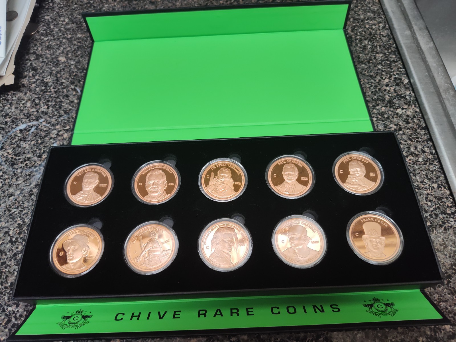The Chive rare copper coin Bill Murray