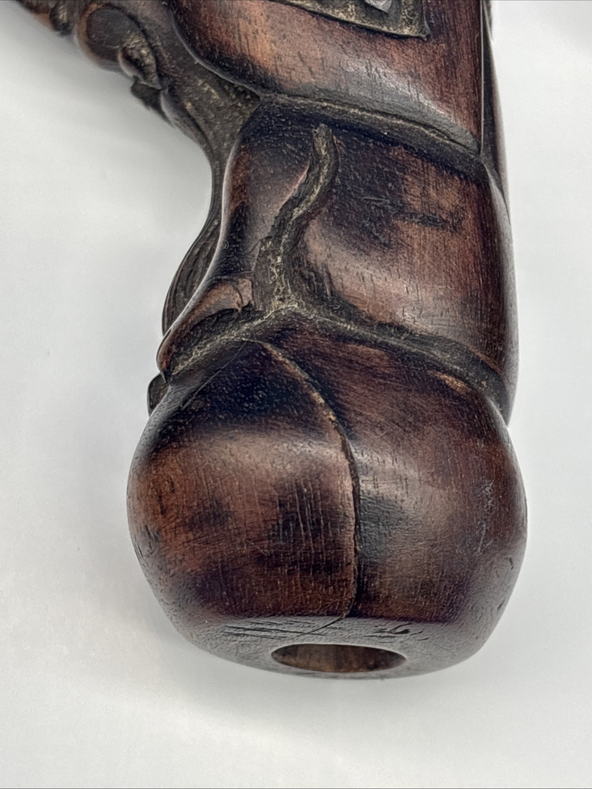 Antique Indonesian Keris/Kris Handles, Varying Age/Material Set Three (3)