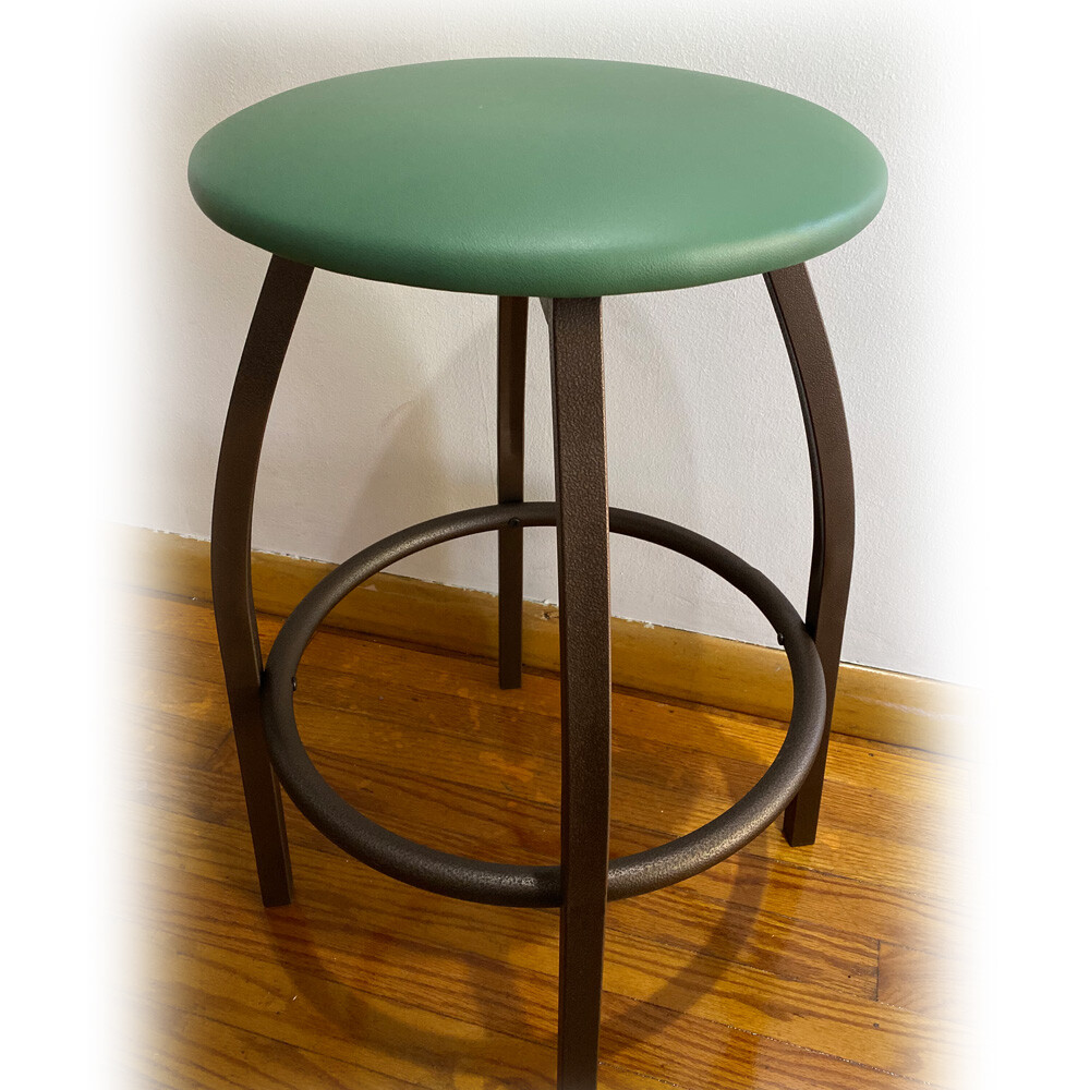 Empress Backless Barstool - Bronze