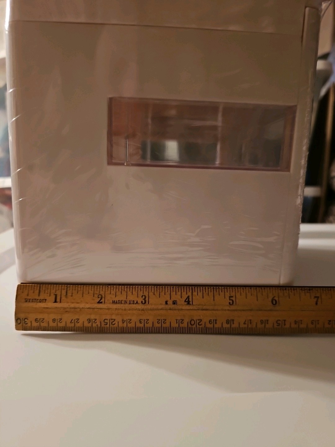 NEW SINGER Sew-It-Goes STACKABLE STORAGE CASE CLEAR WHITE SEWING QUILT FREE SHIP