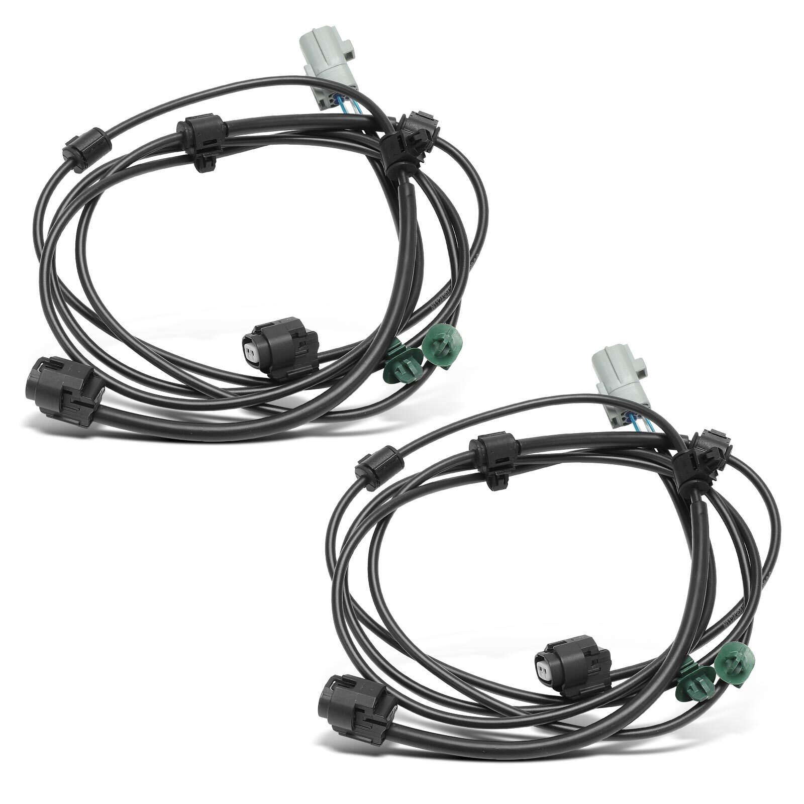 2x Rear Side ABS Wheel Speed Sensor Wiring Harness for Toyota Tacoma 2005-2015