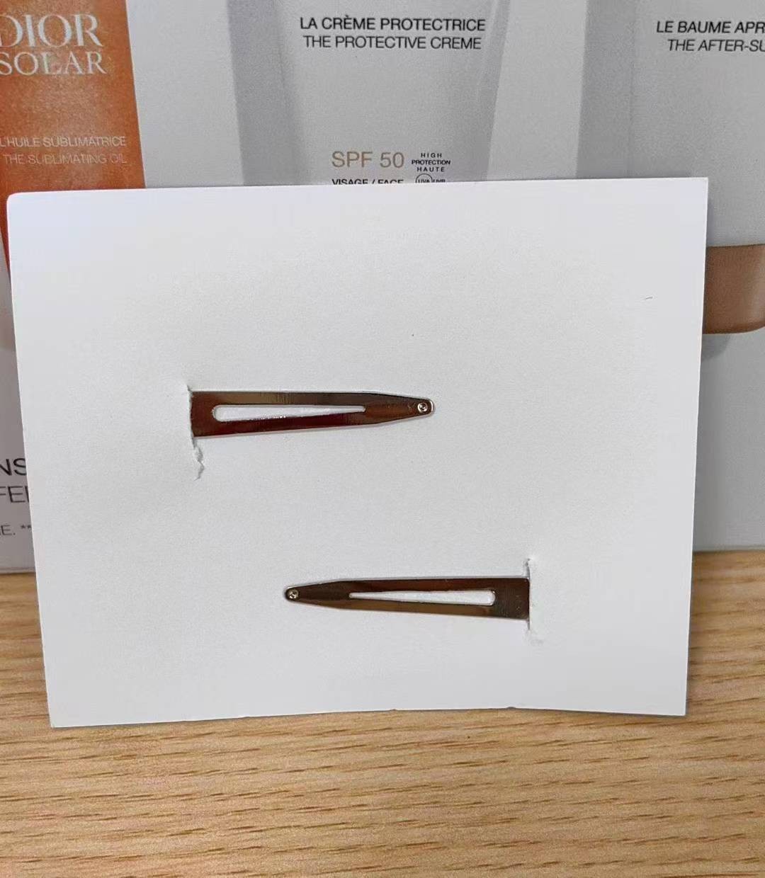 Beauty Backstage Pink Hair Clips Get Ready 2 Piece Set Novelty GWP NEW