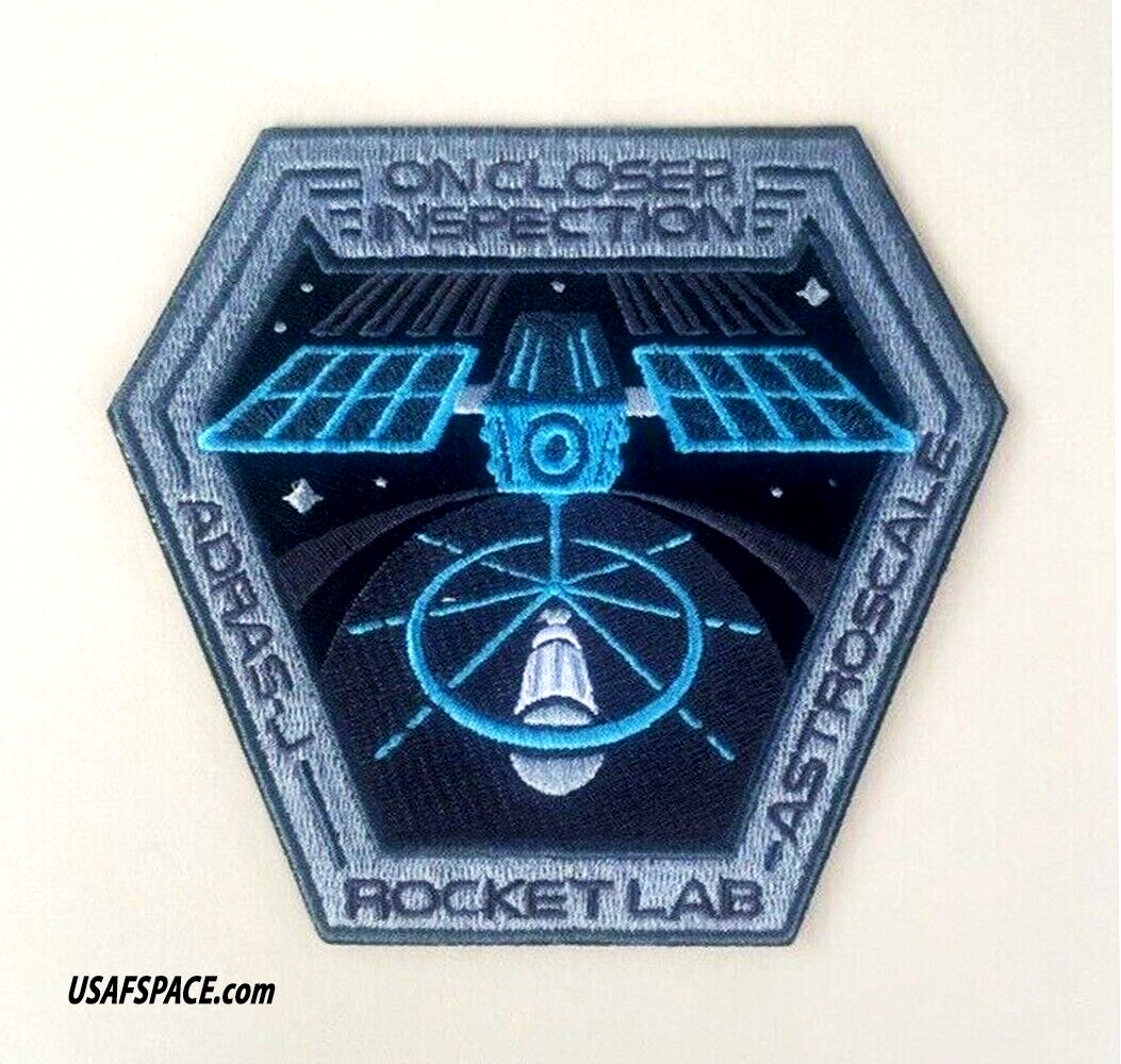 ROCKET LAB 44 -ON CLOSER INSPECTION- ADRAS-J SATELLITE Mission Launch PATCH