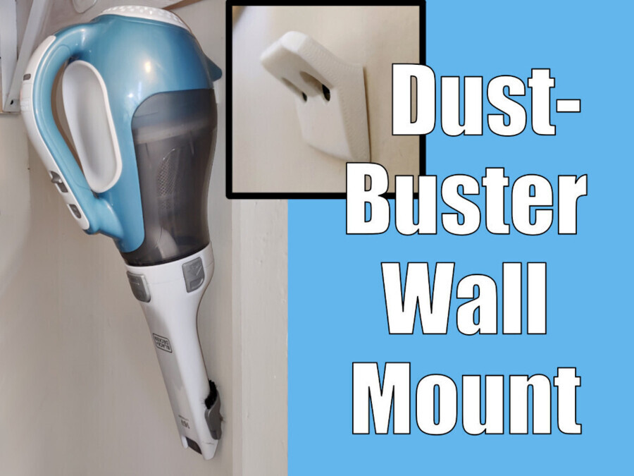 Wall Mount Bracket Holder for Black & Decker Model CHV1410L Vacuum