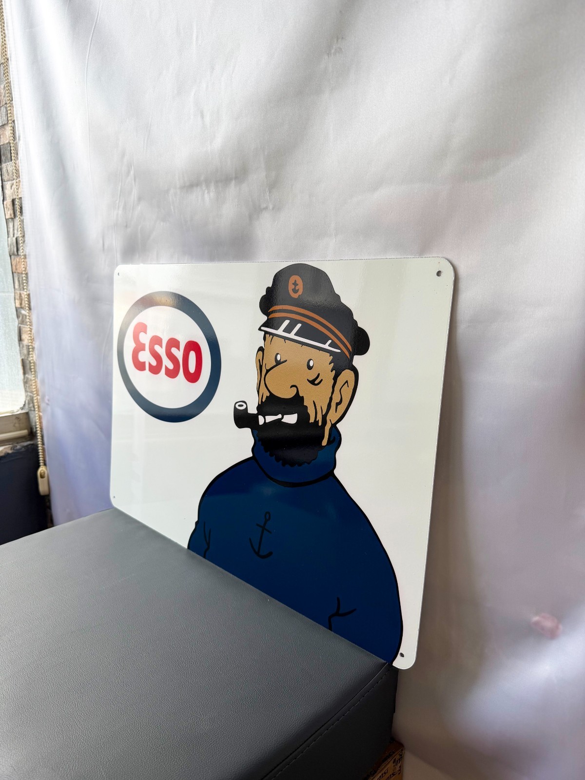 Esso Sailor – Vintage Advertising Heavy Metal Sign – 40 × 60 cm (15.7” × 23.6”)