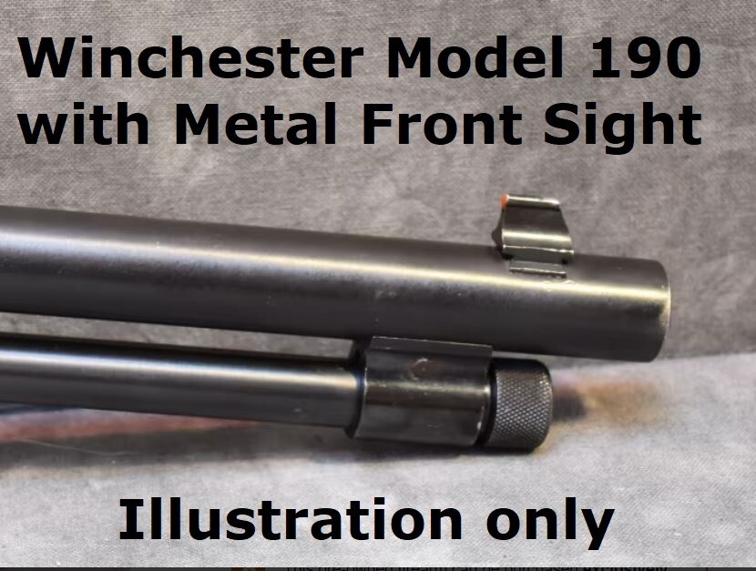 Winchester 150, 190 & 200 Series Inner Magazine Tube Replacement - Metal Sights