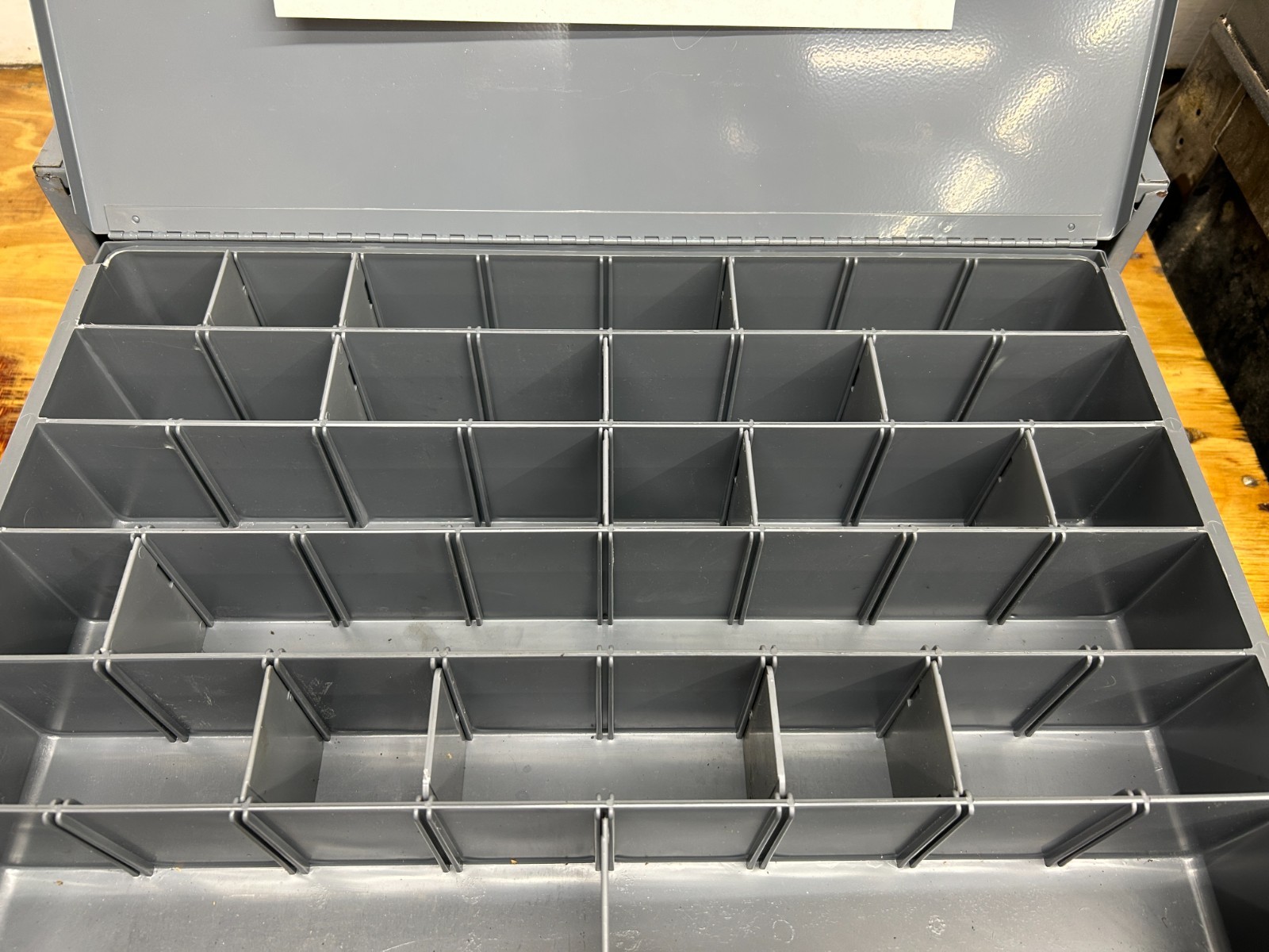 Durham Mfg Two Drawer Cabinet Removable and Divided Approximately 20"W 16"D 8"T