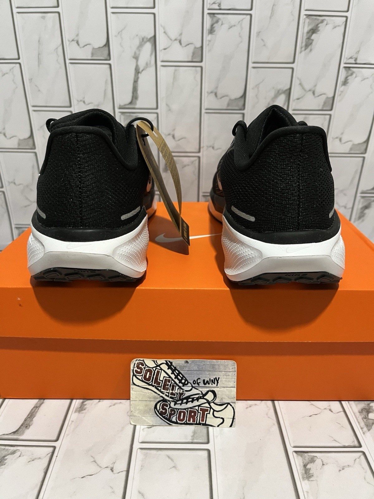 New Nike Air Zoom Pegasus 41 Running Training Gym Shoes Womens Black White