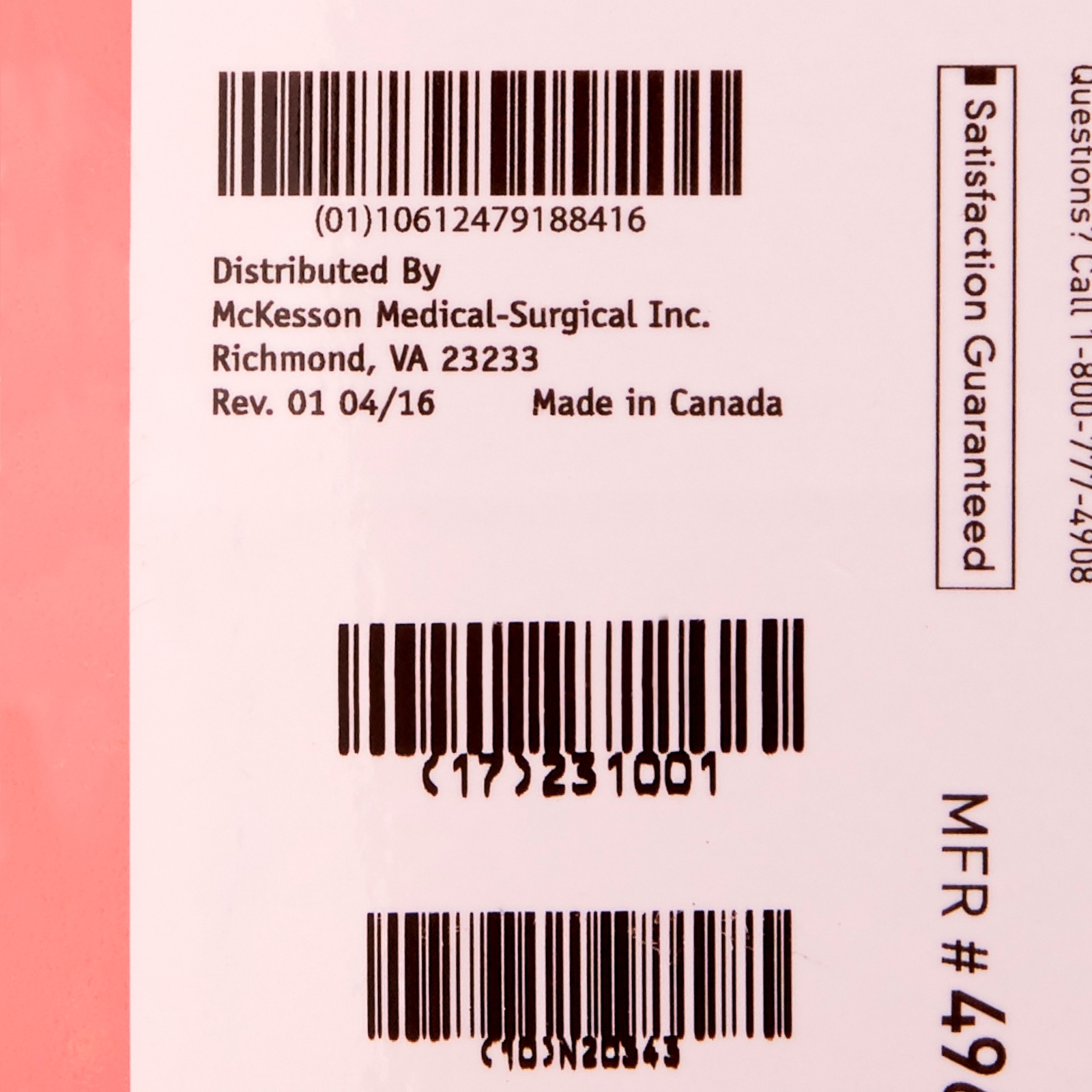 McKesson Ultrasound Gel Pink 5 Liter Jug 4962 (1 Each)