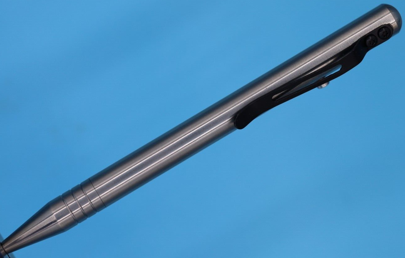 Popular Lightweight Titanium Bolt Action Ballpoint Pen with Gift Case