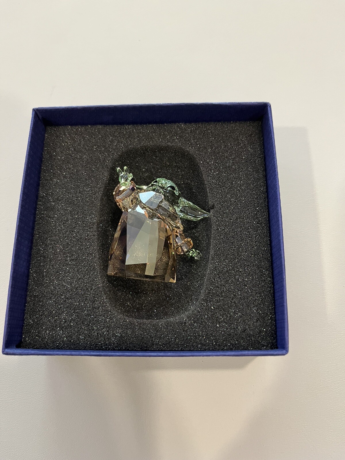 Swarovski Crystal MANDALORIAN THE CHILD BABY YODA STAR WARS 5583201 In Stock