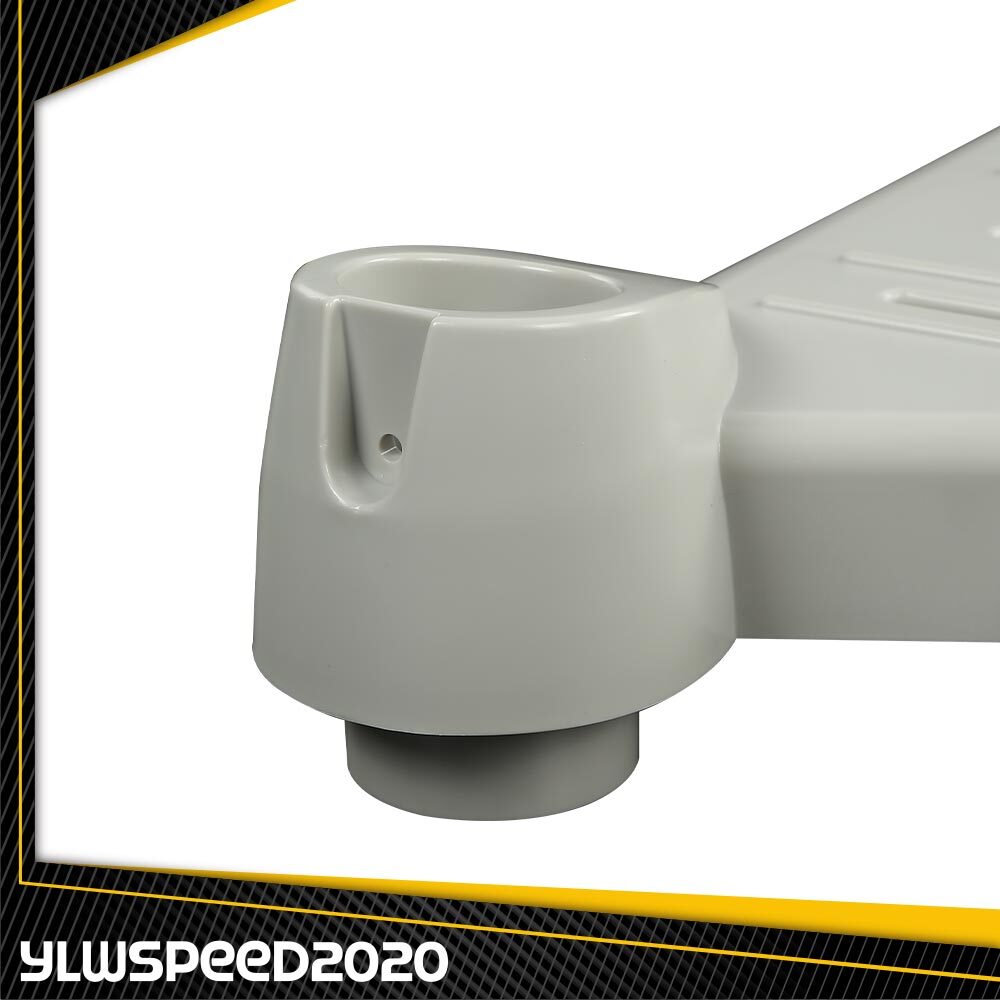 Grey Platform For Above Ground BiltMor Swimming Pool Step Outdoor Plastic