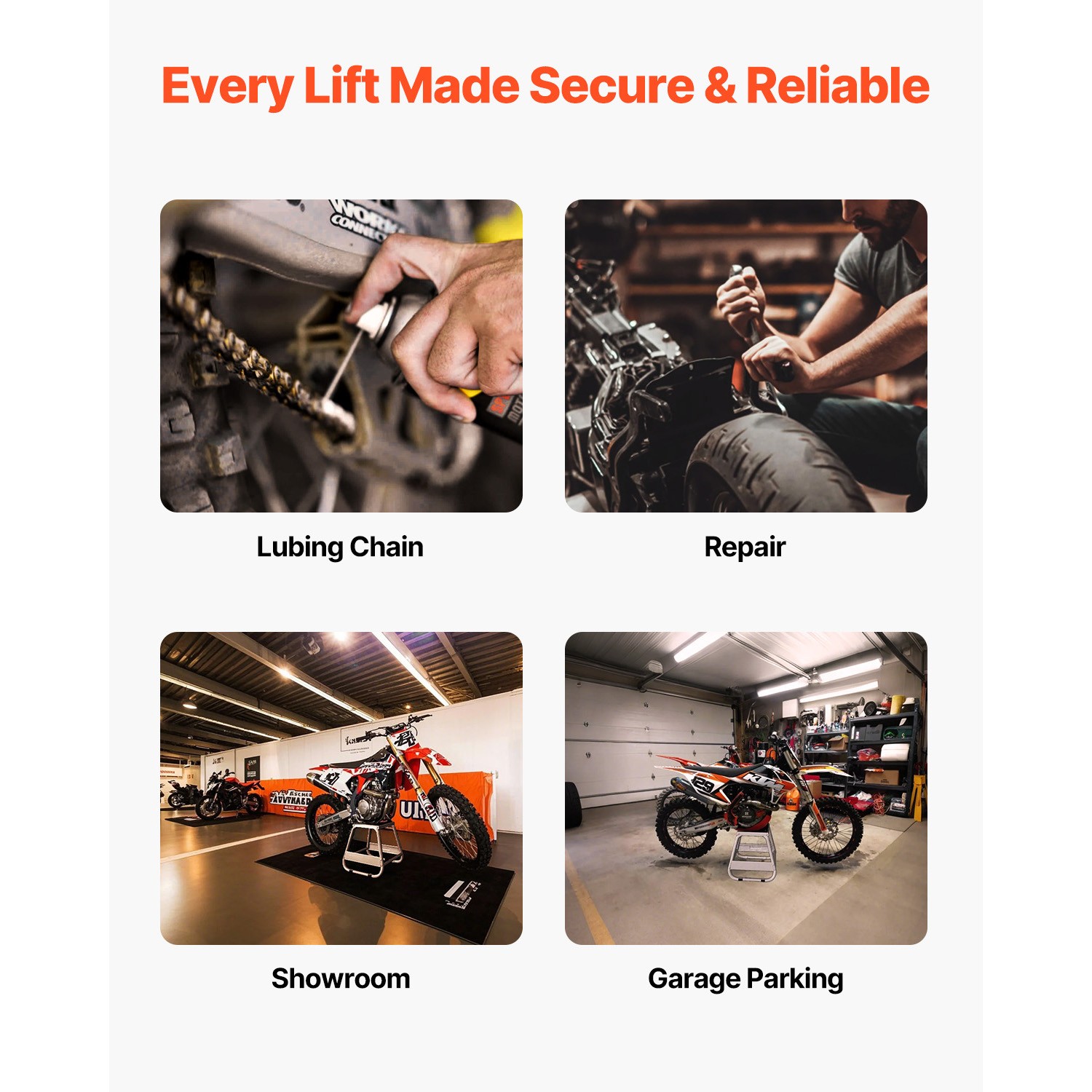 Dirt Bike Stand 1100 lbs Load Capacity Dirtbike Pit Stand for Moto Maintainence