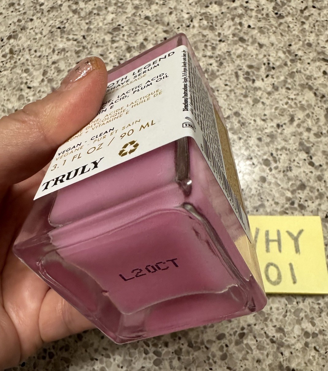 Truly Smooth Legend After Shave Serum Squalene 3.1oz/90mL FULL SZ $33 Smoothing