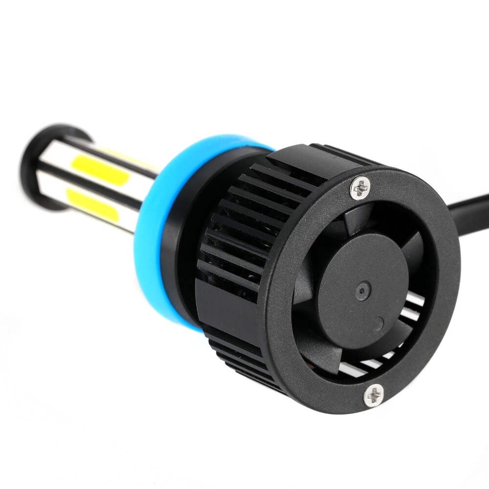 6-sides H11/H9/H8 LED Headlight High/Low Beam Bulbs Super Bright 6500K 3600000LM