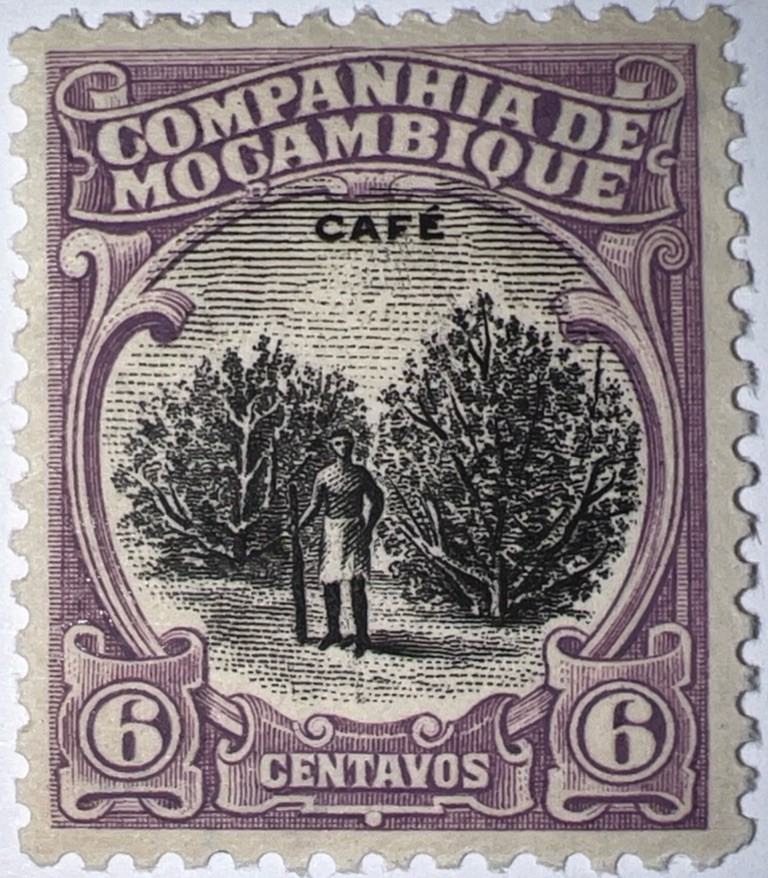 Travelstamps: 1925 Mozambique Stamps Sc #122 Mi 134 - 6c Coffe/Cafe Mint MOGH