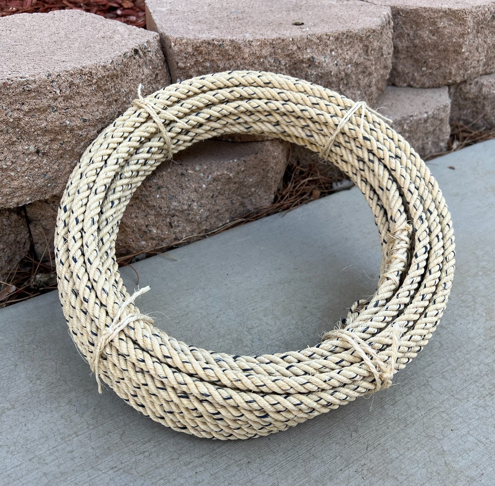 65 ft Soga Charra De Ixtle, Charro Rope, Reata Para Laza. Chavinda de Ixtle