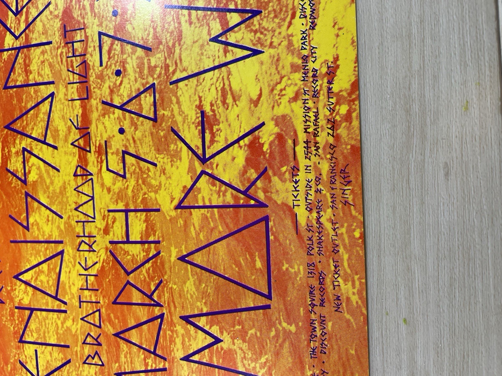 Butterfield Blues Band BG No 221 Show Print Poster 14x22