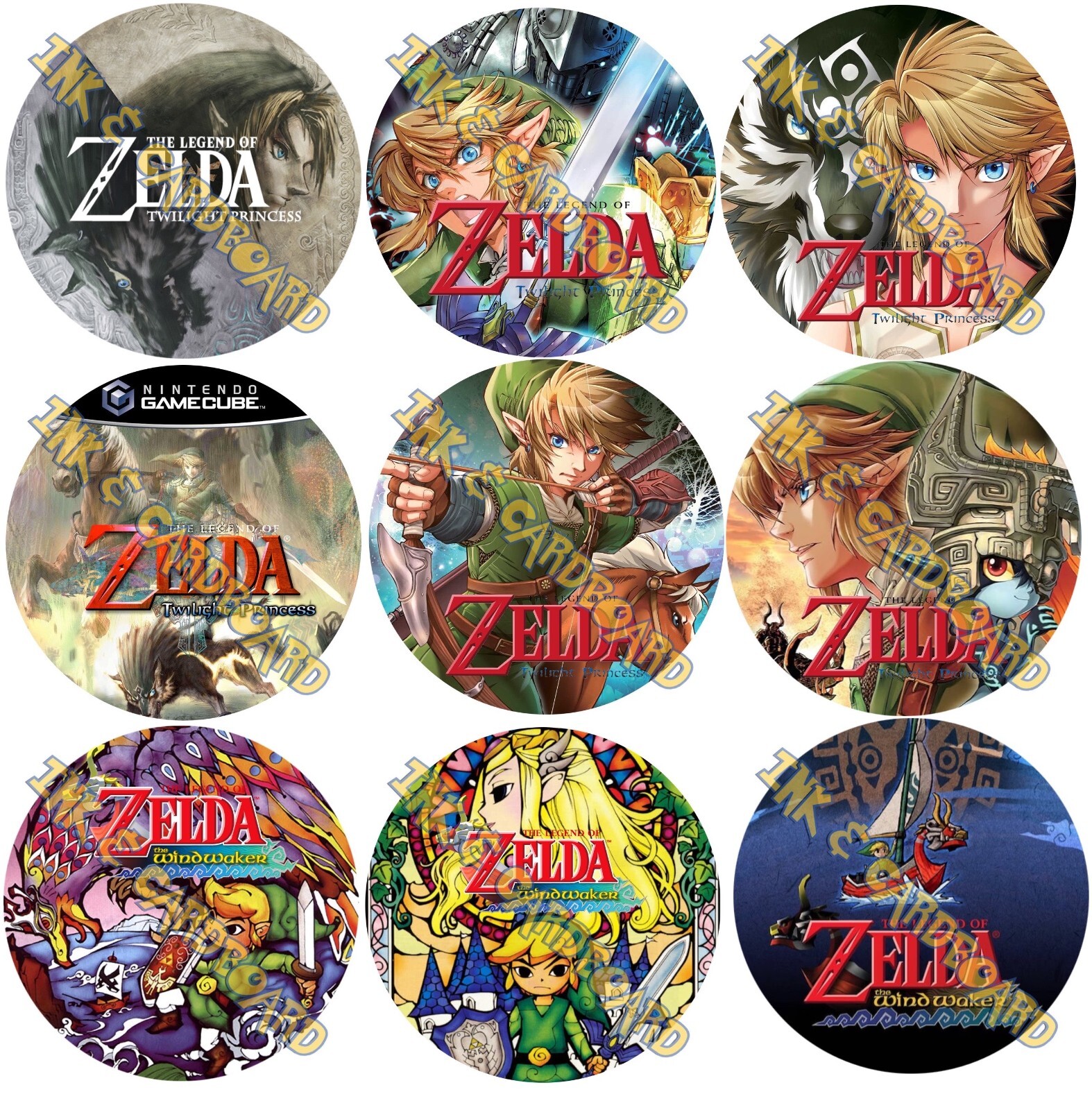 Custom Zelda GameCube Jewel