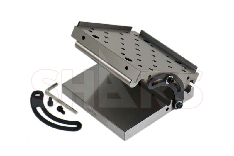 Shars 6 x 6 x 2" Precision Angle Sine Plate Kit .0002" HRC 58-62 New R}