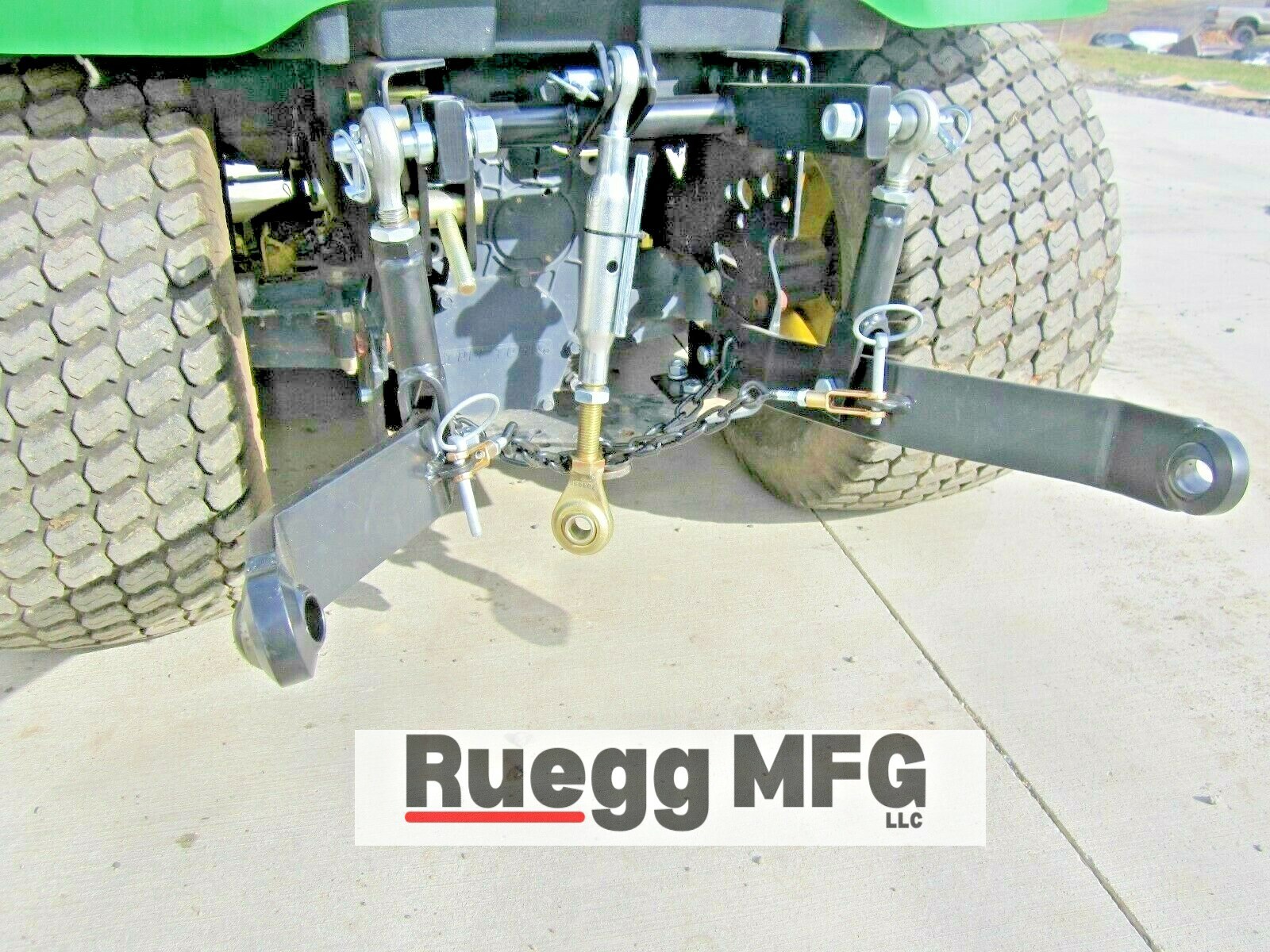 John Deere 425 445 455 3-Point Hitch CAT  1 - Ruegg MFG USA