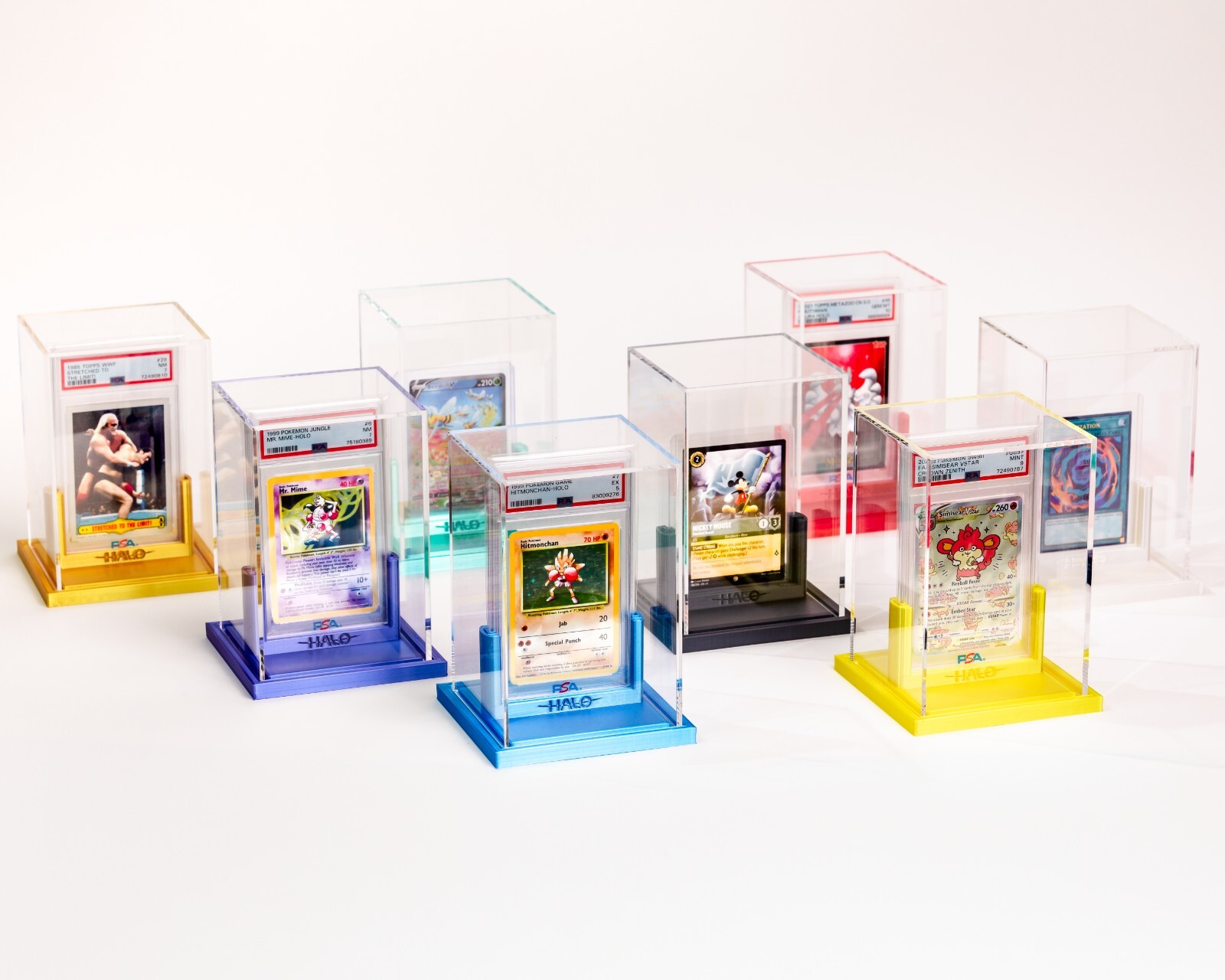 Graded Card Display Case | Fits PSA, BGS, CGC, & Top Loaders | 99% UV Protection