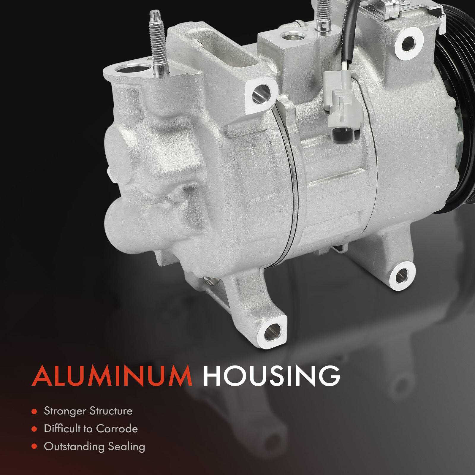 A/C Compressor w/ Clutch for Ram 1500 2014-2022 1500 Classic 2019-2022 V6 3.6L