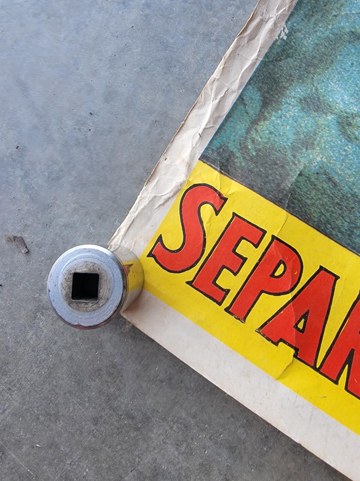 Under The Polar Stars 1896 Theatrical Play Poster Strobridge Litho Cincinnati