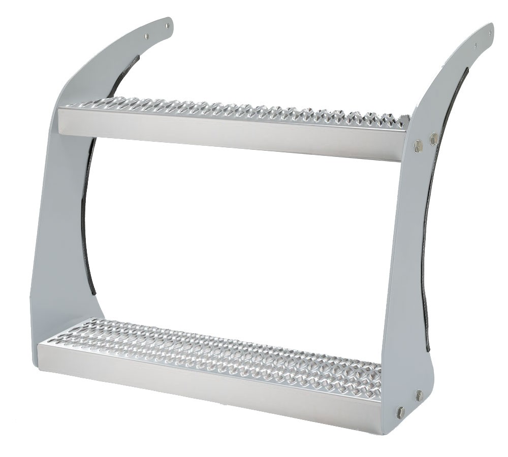 Top & Bottom Fuel Tank Step w/ Bracket Fits 23" Fuel Tank, Replaces Peterbilt...