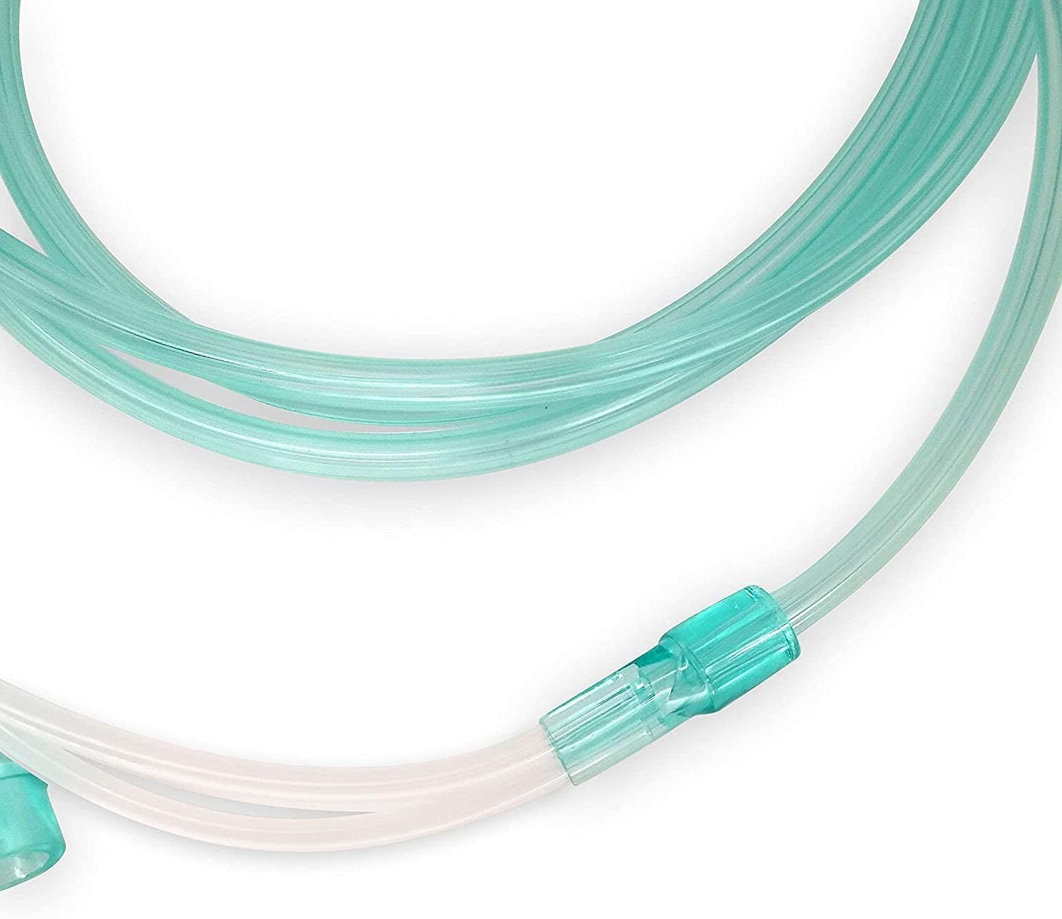 BOX OF 5 (FIVE) 7FT Adult Flexible Tip Soft Nasal Oxygen Cannulas Clear CANROS7