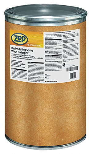 Zep Part Wash Cleaning Detergent Powder - 40lbs (1 Pail) 1041743