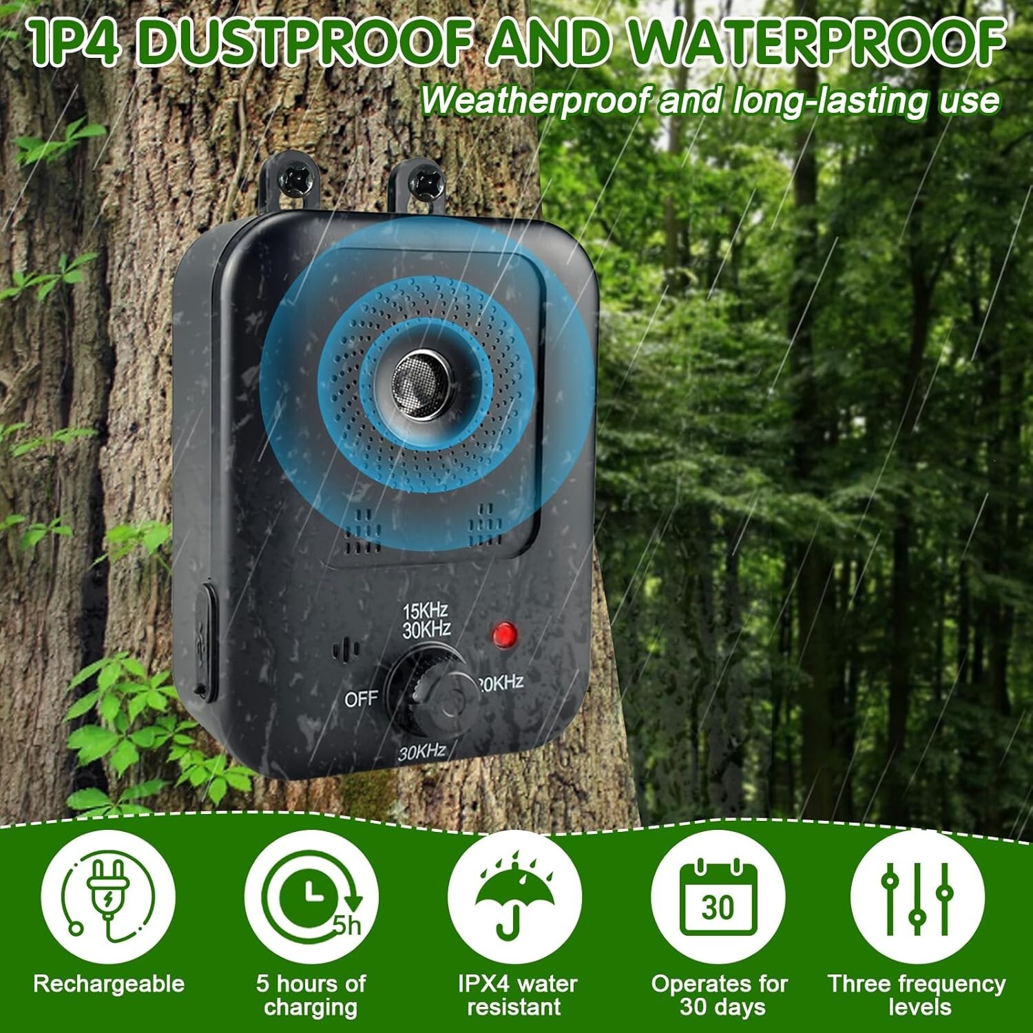 Anti Barking Devices, Ultrasonic Dog Barking Control Devices with 3 Modes